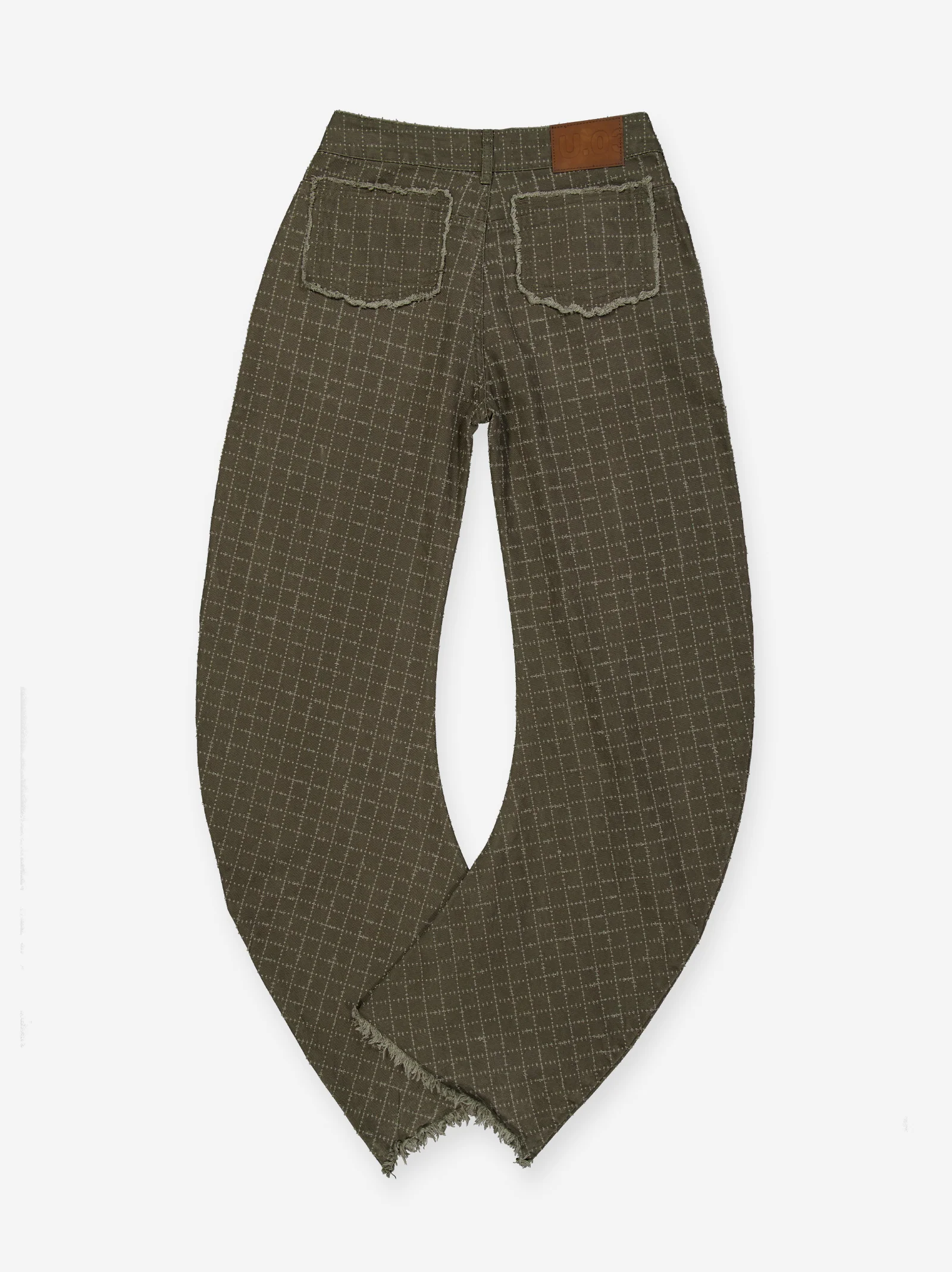 Jeans de pernera curva y acabados deshilachados - Jones - Image 6