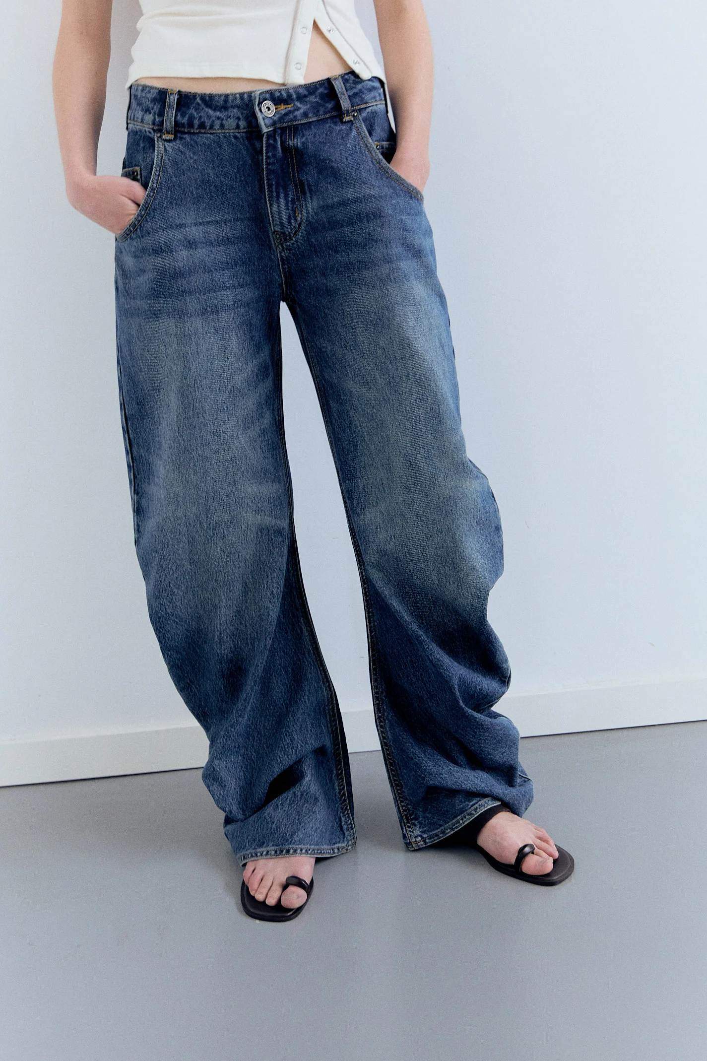 Jeans de pernera curva - Jones - Image 3