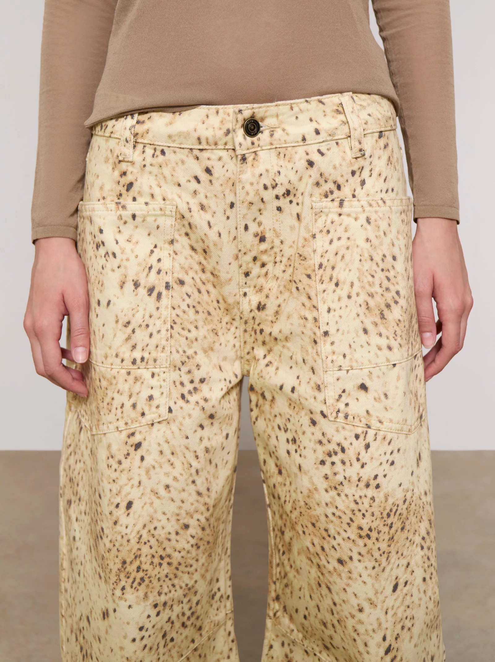 Jeans balloon animal print - ULK Nahla - Image 4