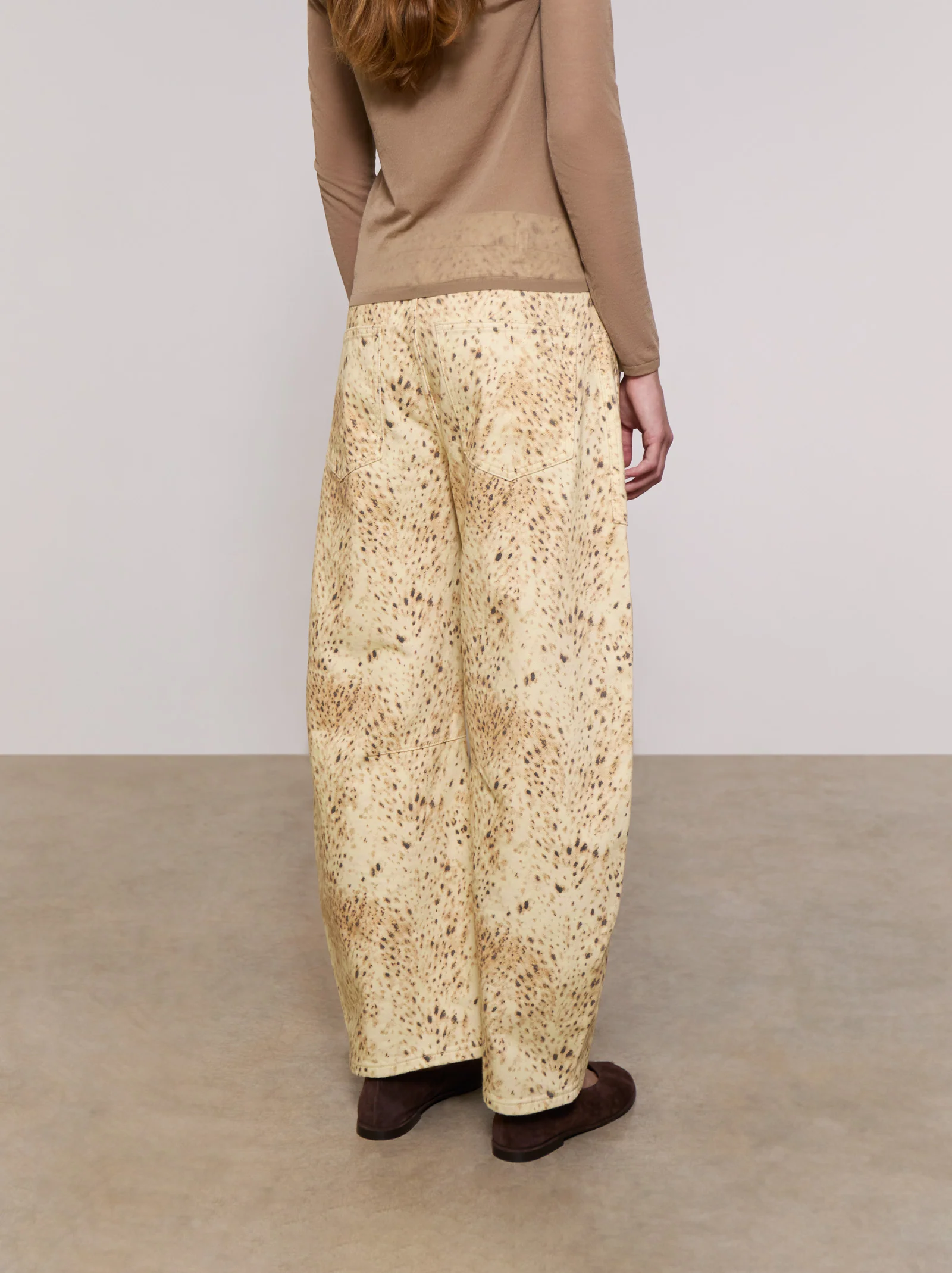 Jeans balloon animal print - ULK Nahla - Image 5