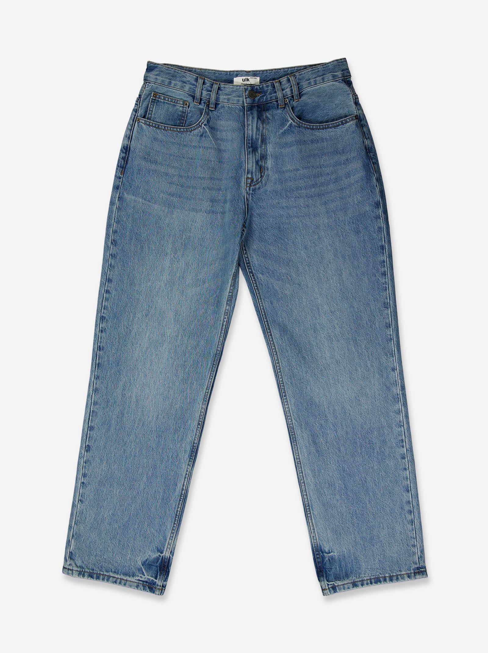 Jeans straight fit efecto lavado - Thik - Image 3