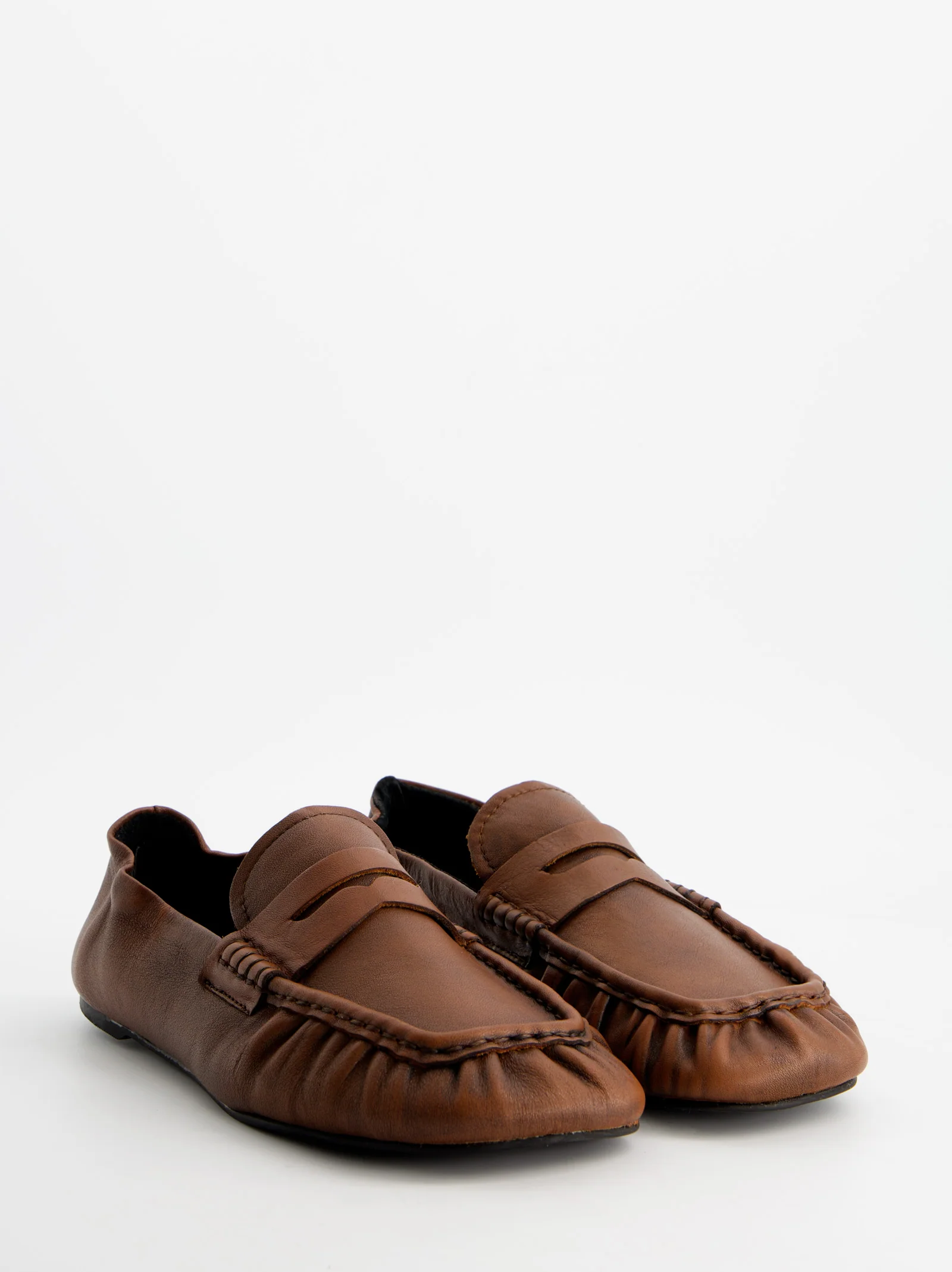 Mocasines de piel fruncido - ULK Momo - Image 3