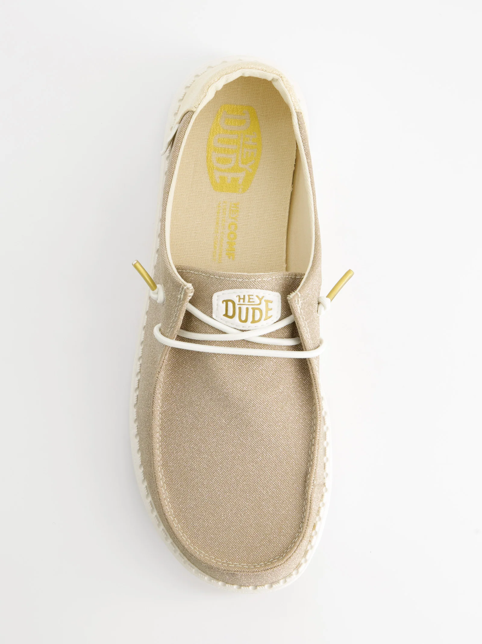 Mocasines acabado brillante slip-on - Hey Dude Wendy Metallic Sparkle - Image 2