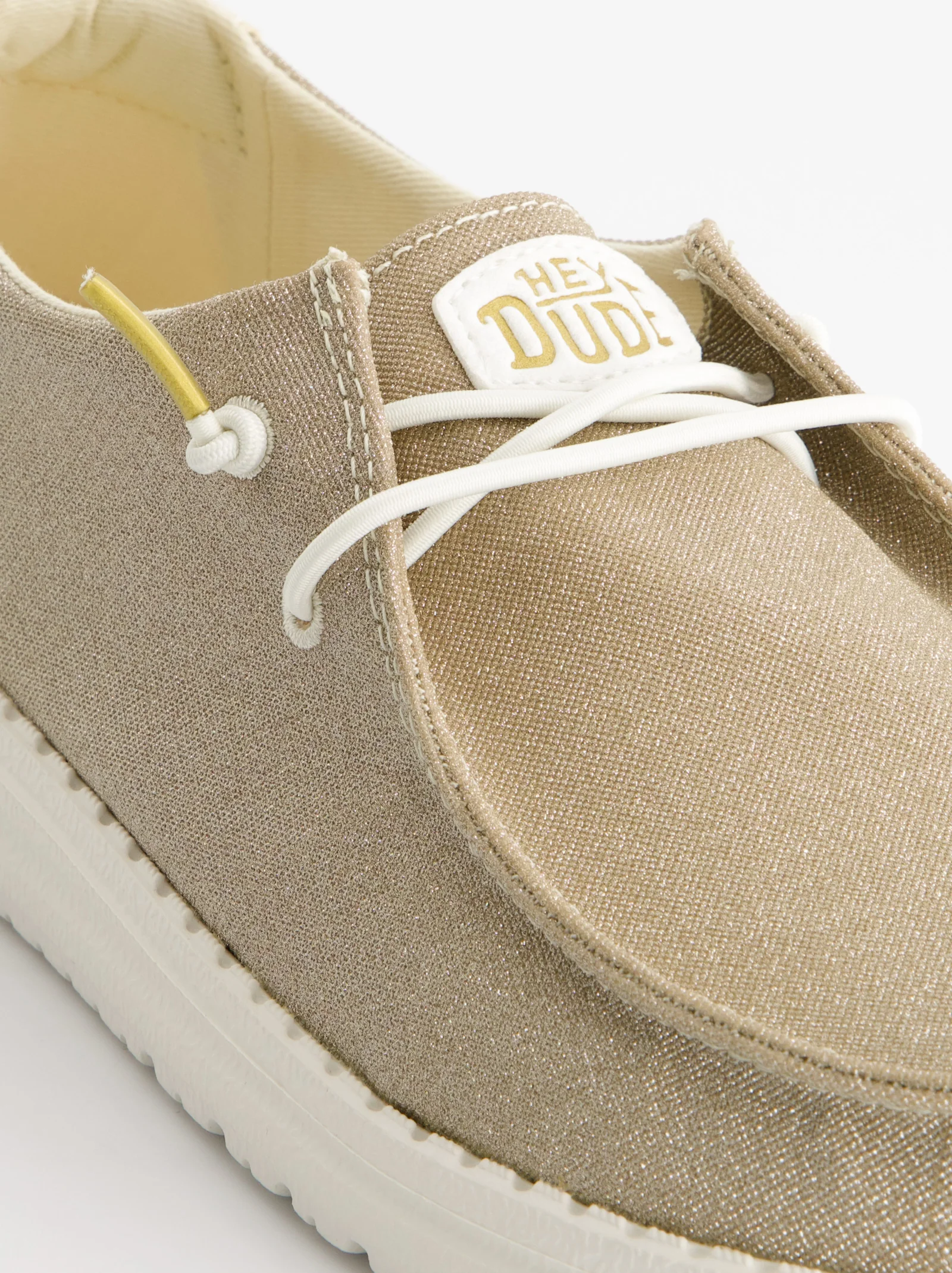 Mocasines acabado brillante slip-on - Hey Dude Wendy Metallic Sparkle - Image 4