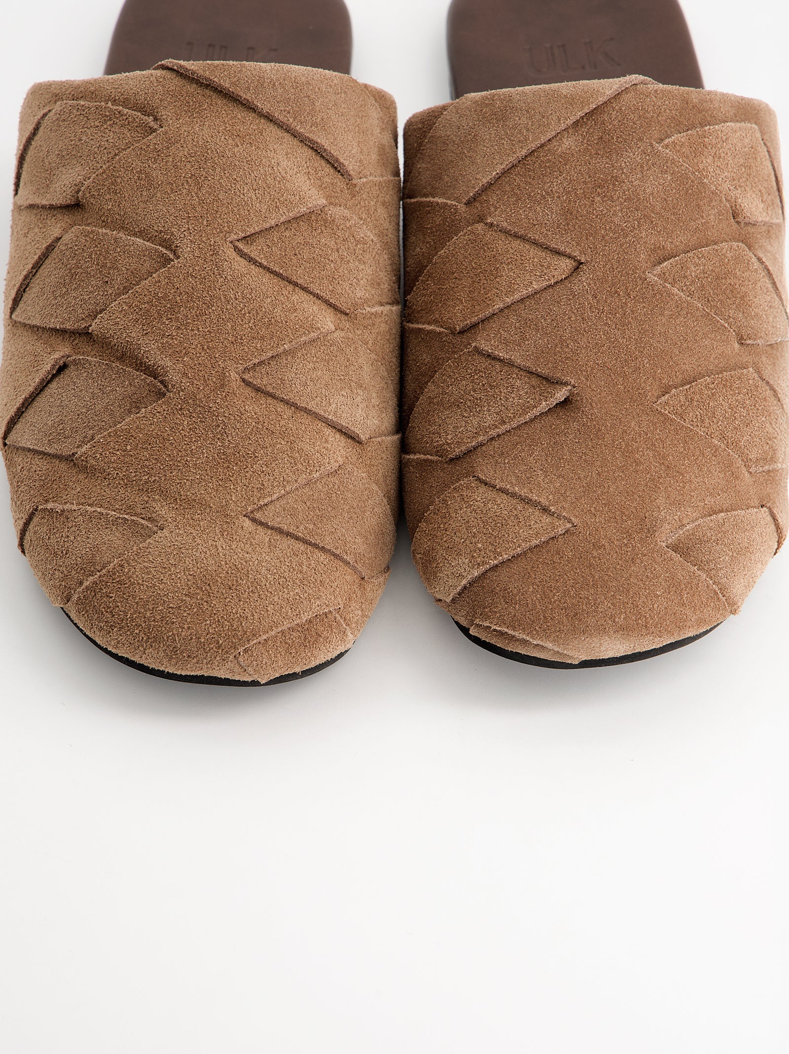 Mules de ante trenzado - Fade - Image 3