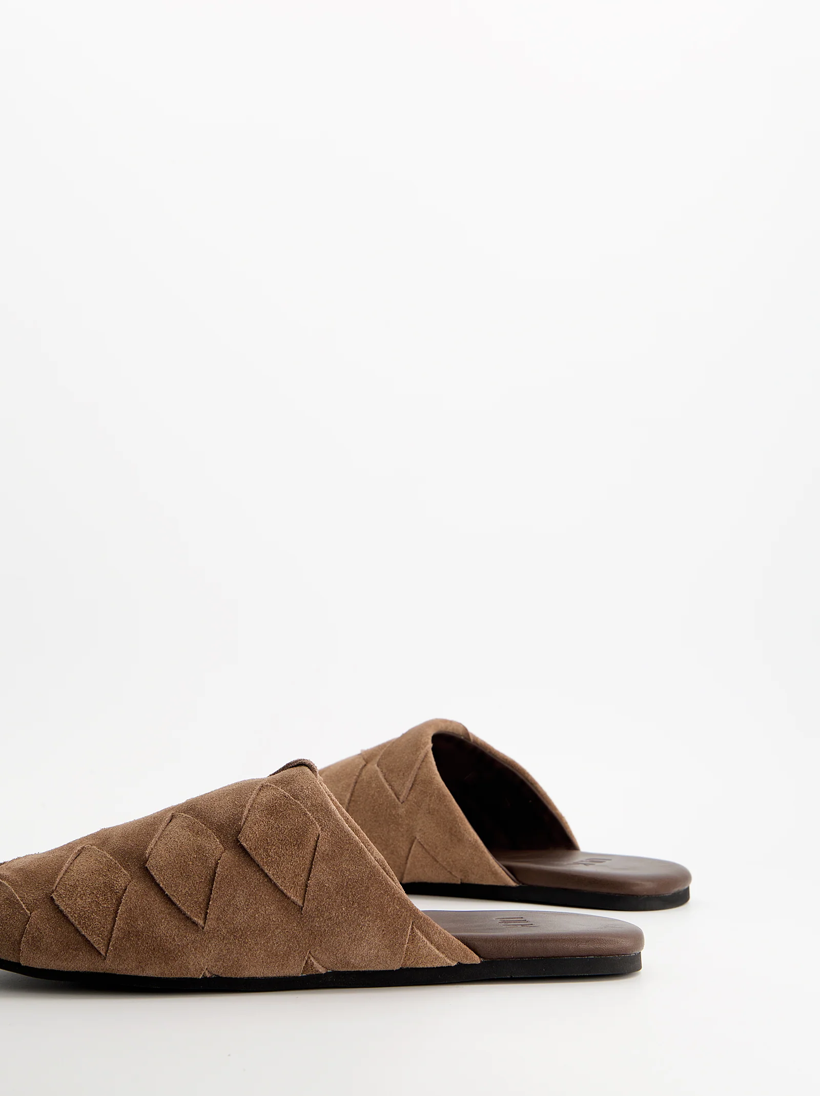 Mules de ante trenzado - Fade - Image 4