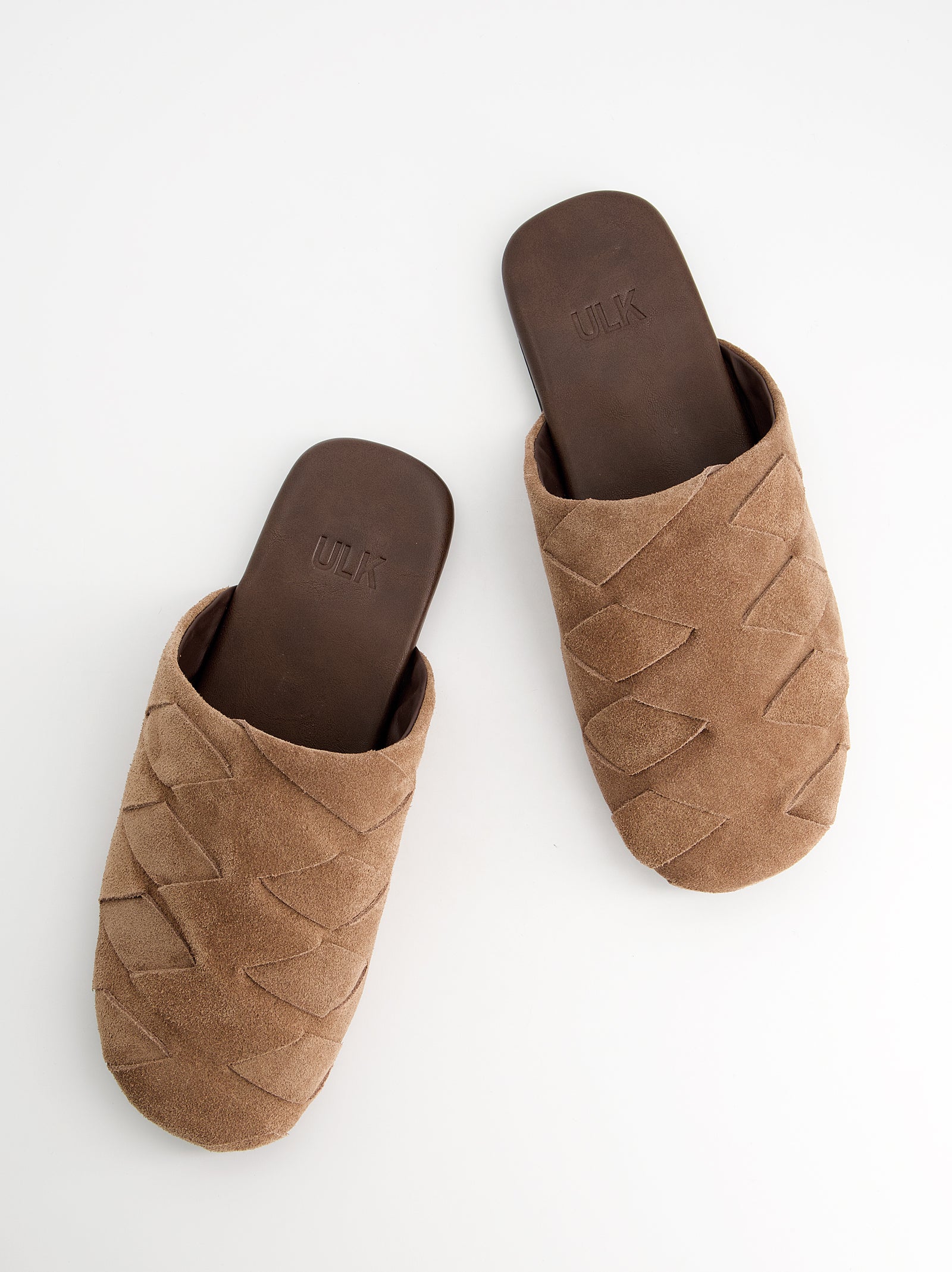Mules de ante trenzado - Fade - Image 5