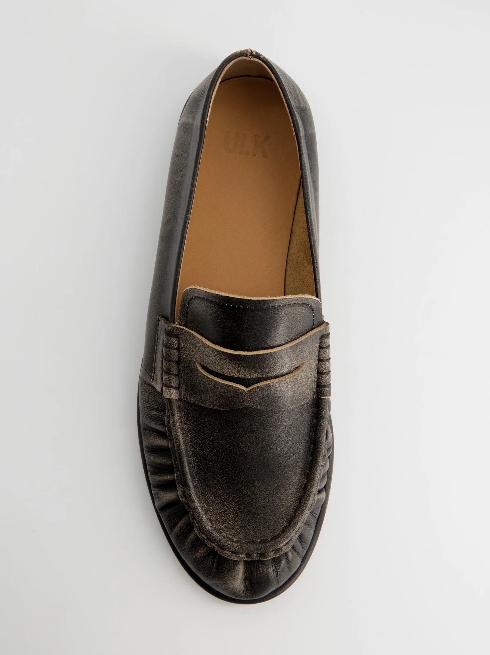 Mocasines de piel efecto desgastado - Kassai - Image 3