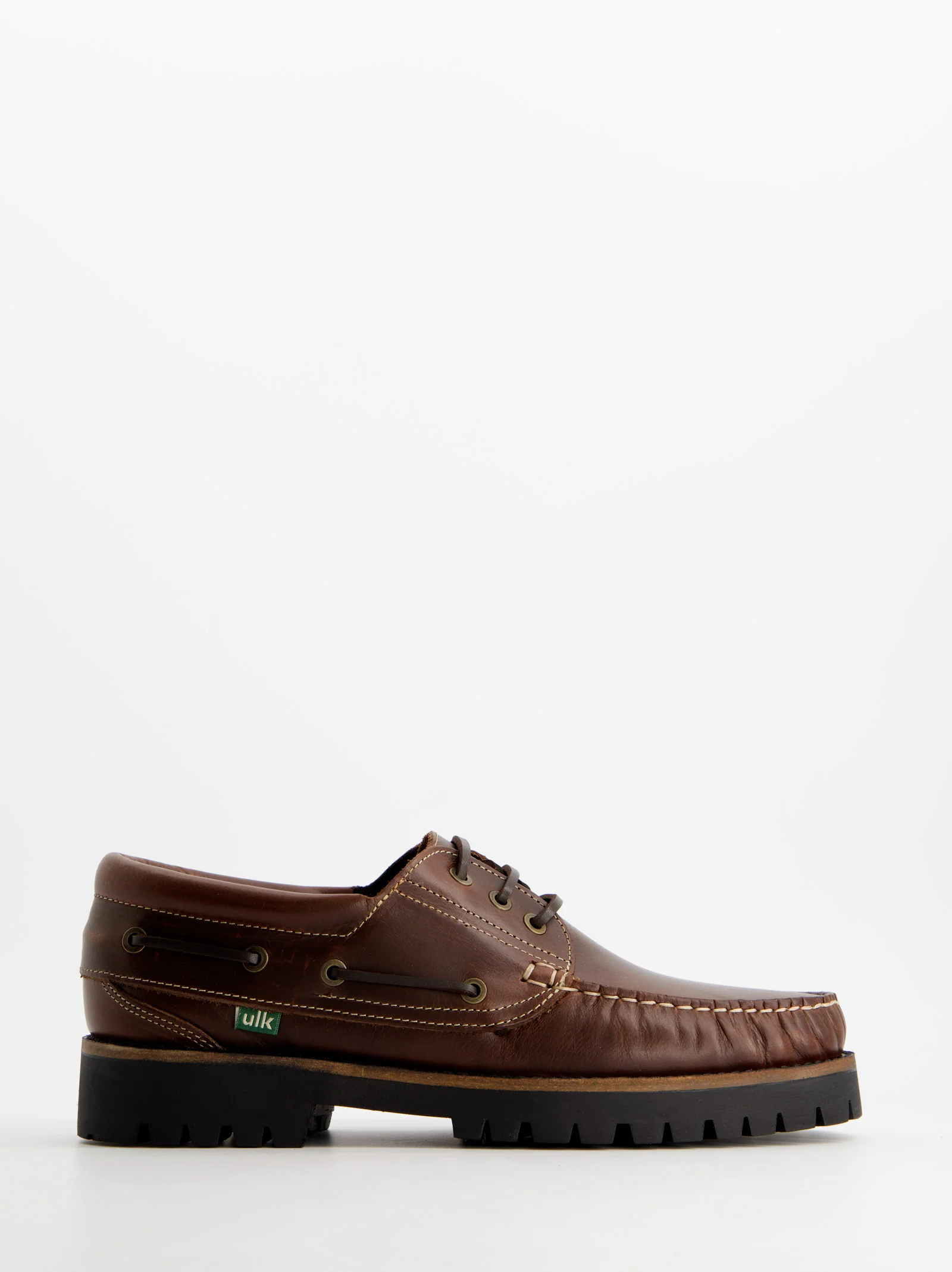Mocasines náuticos de piel para hombre - ULK Veleta