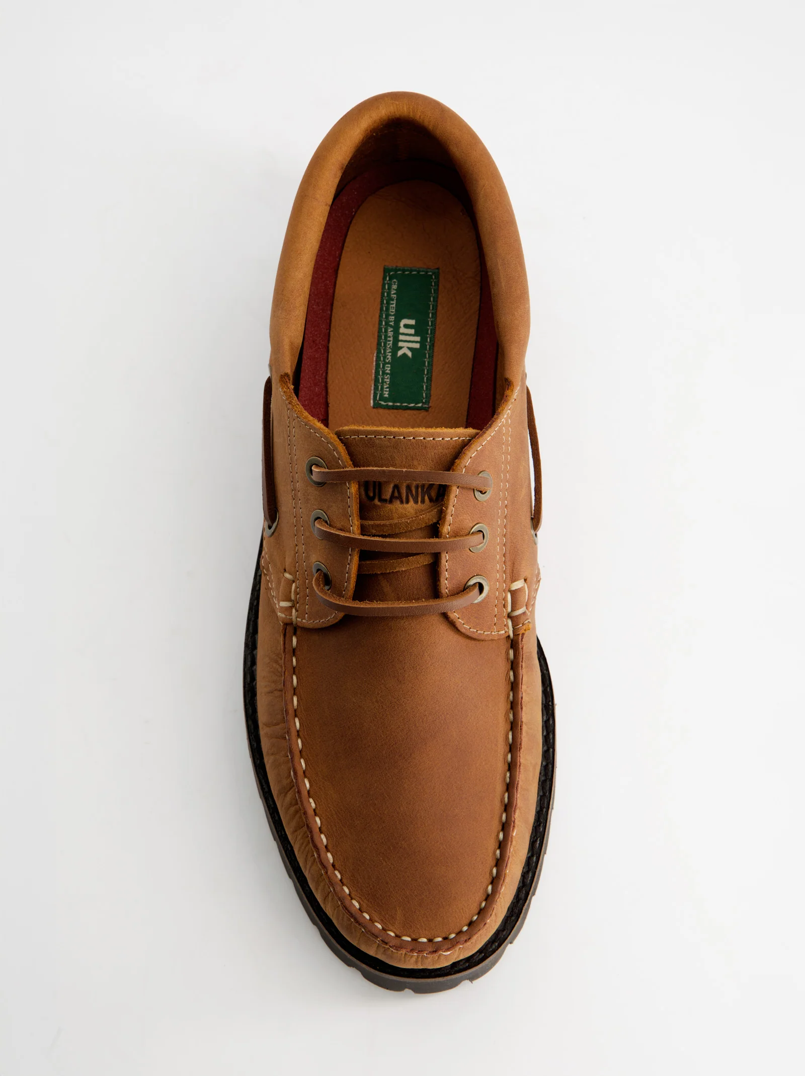 Mocasines náuticos de piel para mujer - ULK Veleta - Image 2
