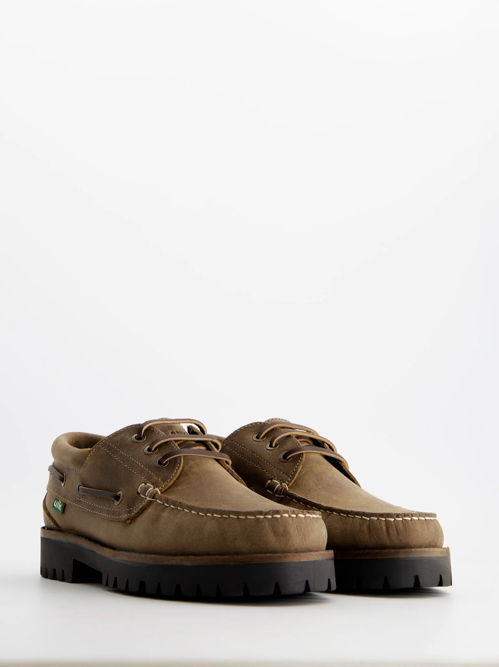 Mocasines náuticos de piel para mujer - ULK Veleta - Image 3