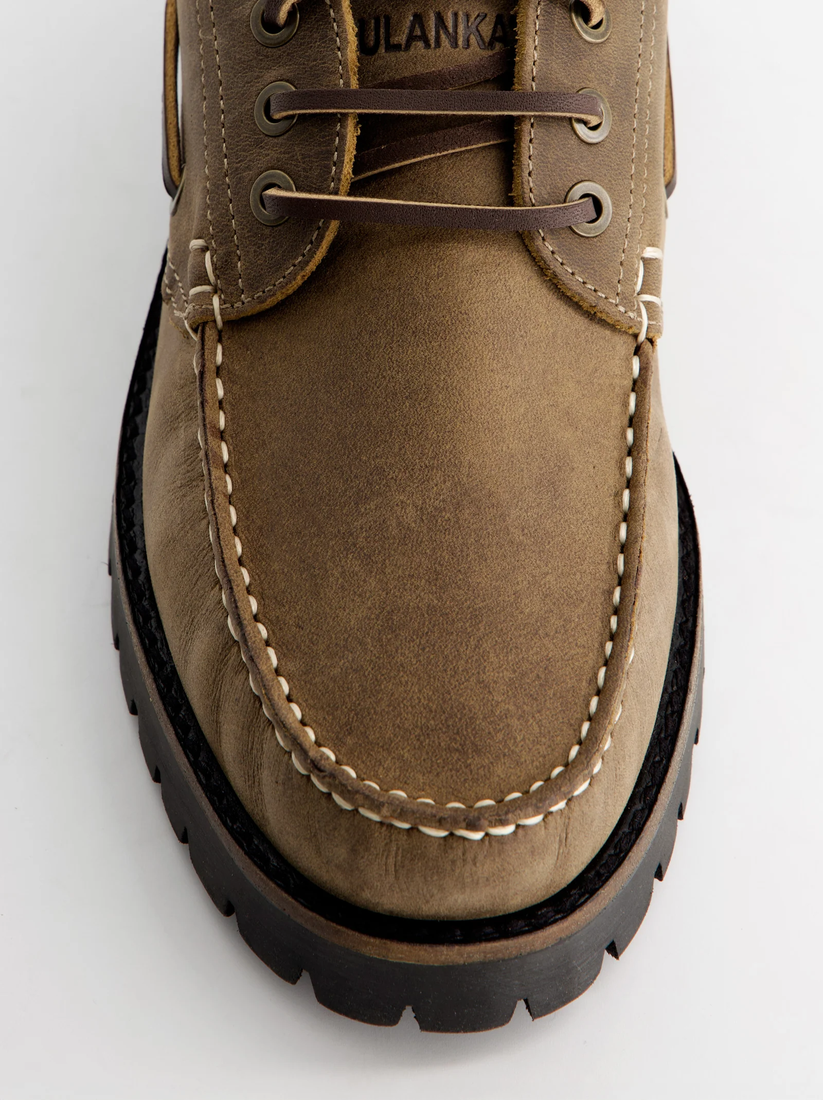 Mocasines náuticos de piel para mujer - ULK Veleta - Image 4