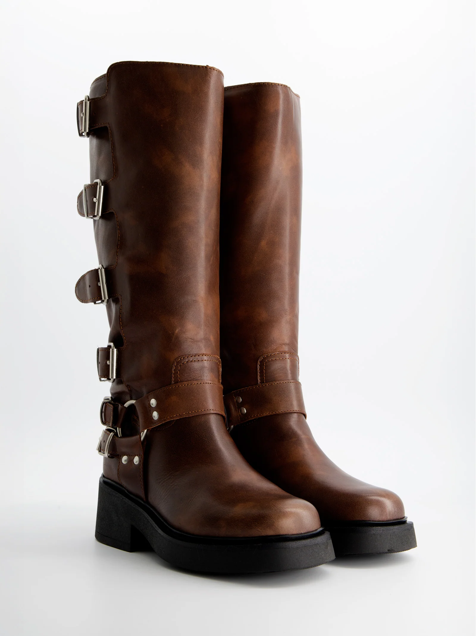 Bota biker de piel - Ulanka Cross vip - Image 3