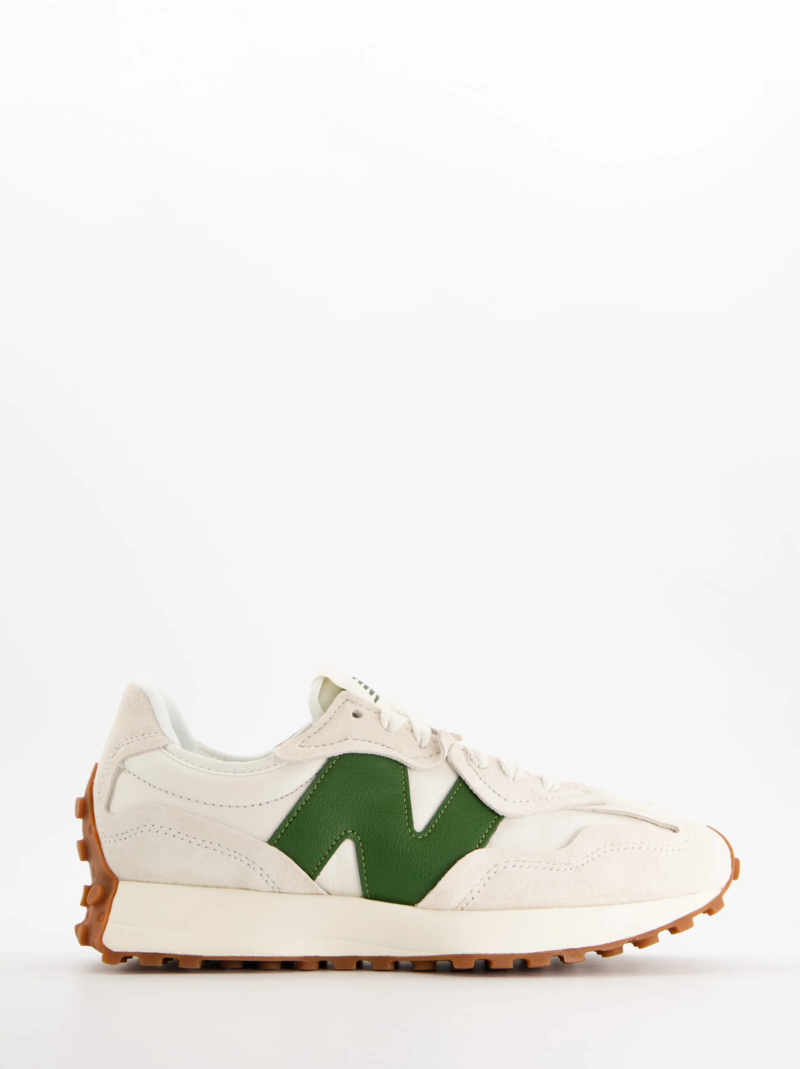 New Balance 327 - Zapatillas deportivas blancas de ante