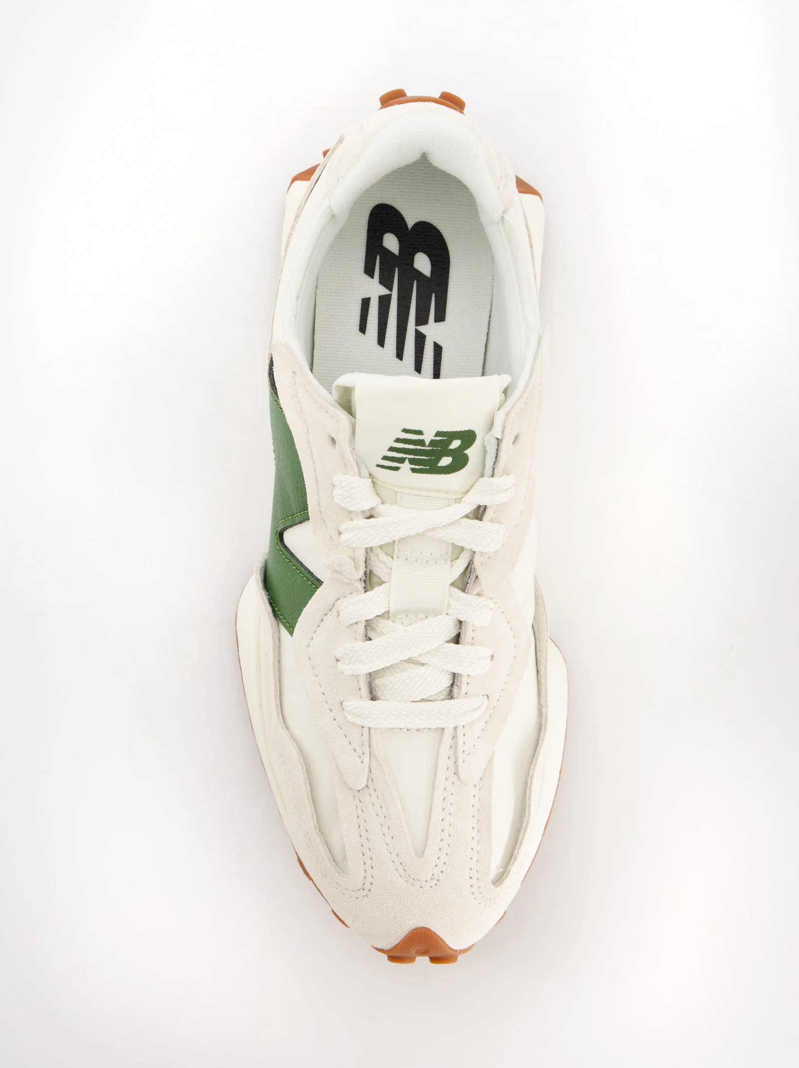 New Balance 327 - Zapatillas deportivas blancas de ante - Image 2