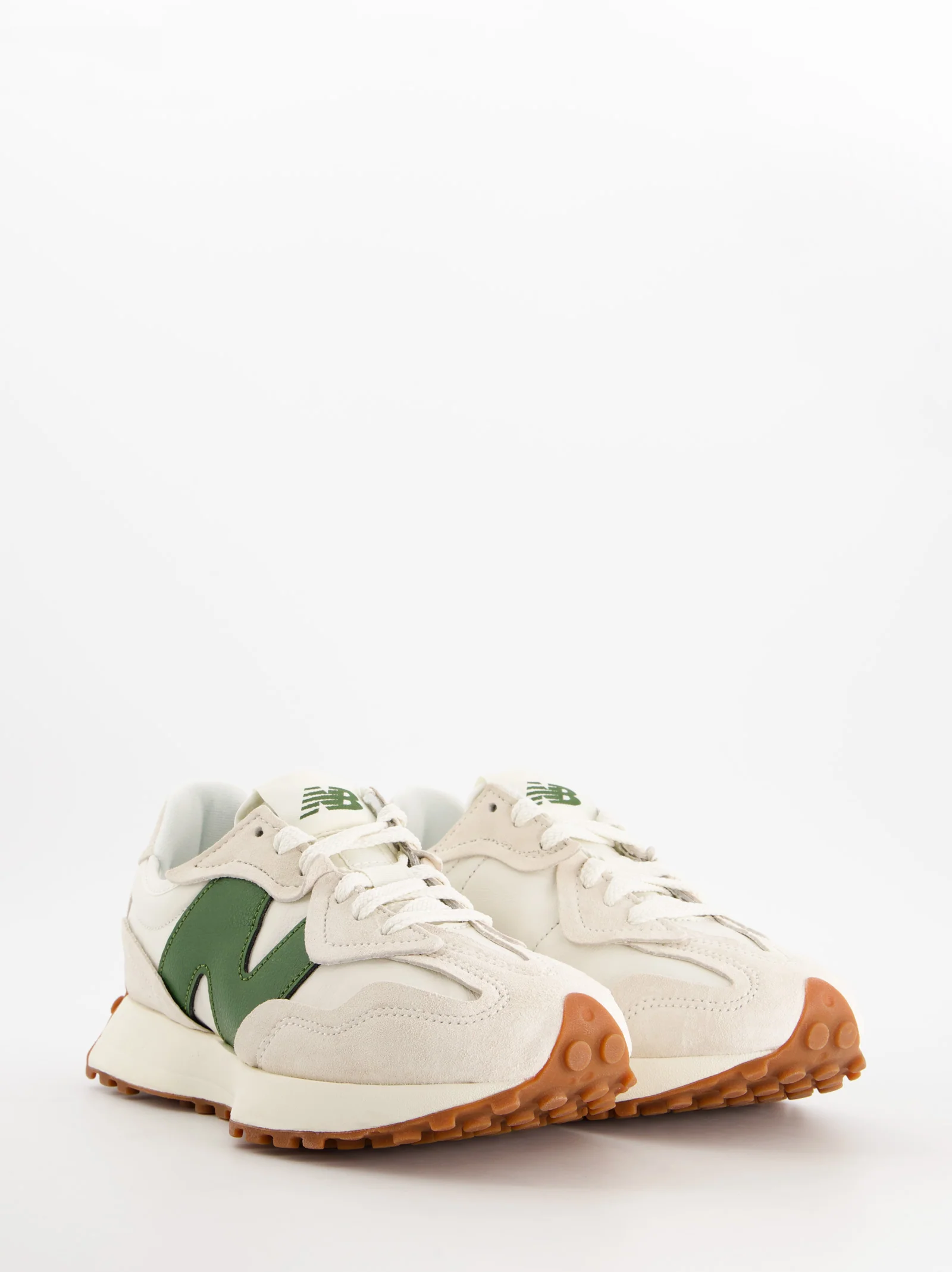 New Balance 327 - Zapatillas deportivas blancas de ante - Image 3