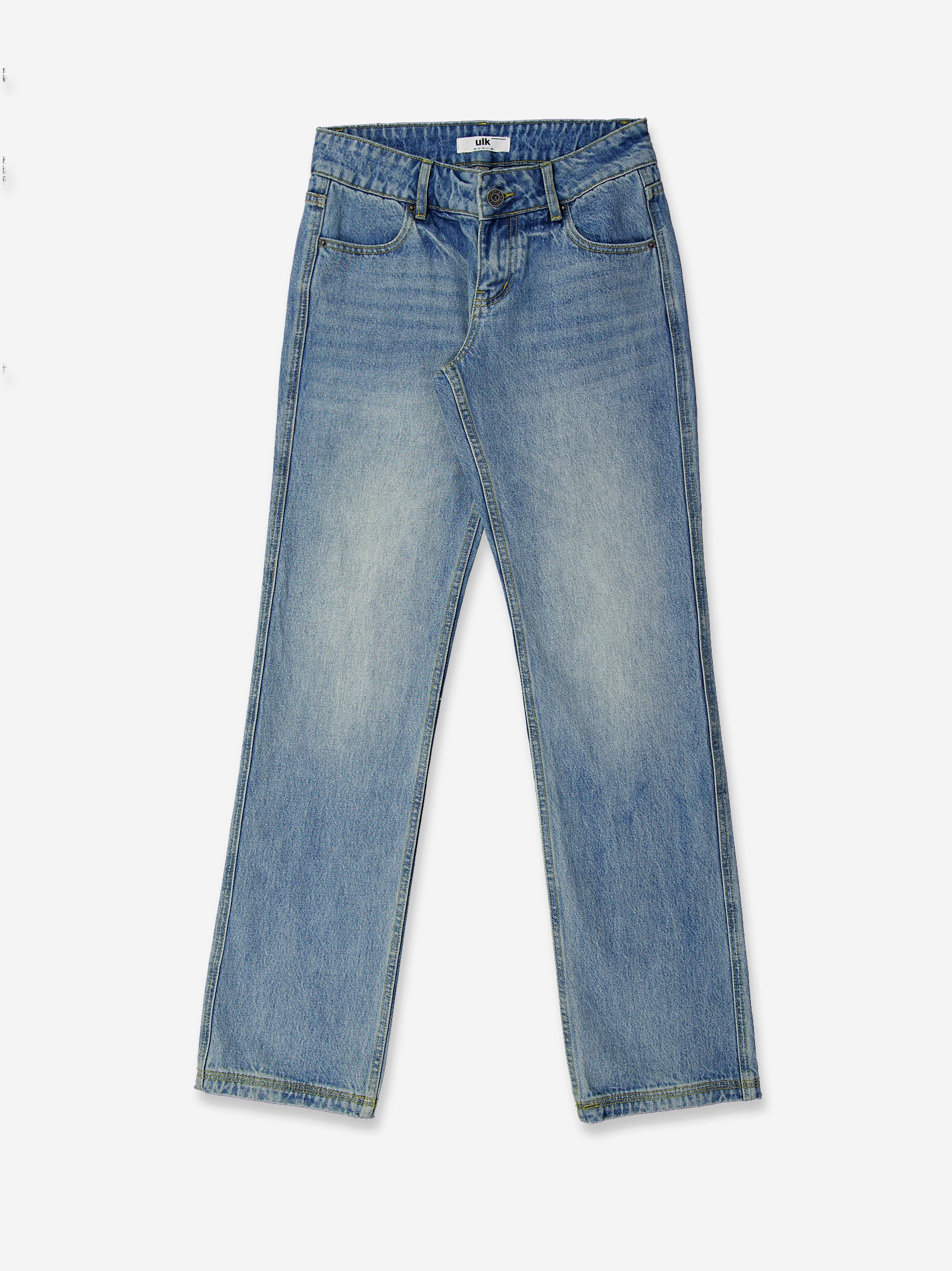 Pantalón denim claro efecto lavado - Aya - Image 3
