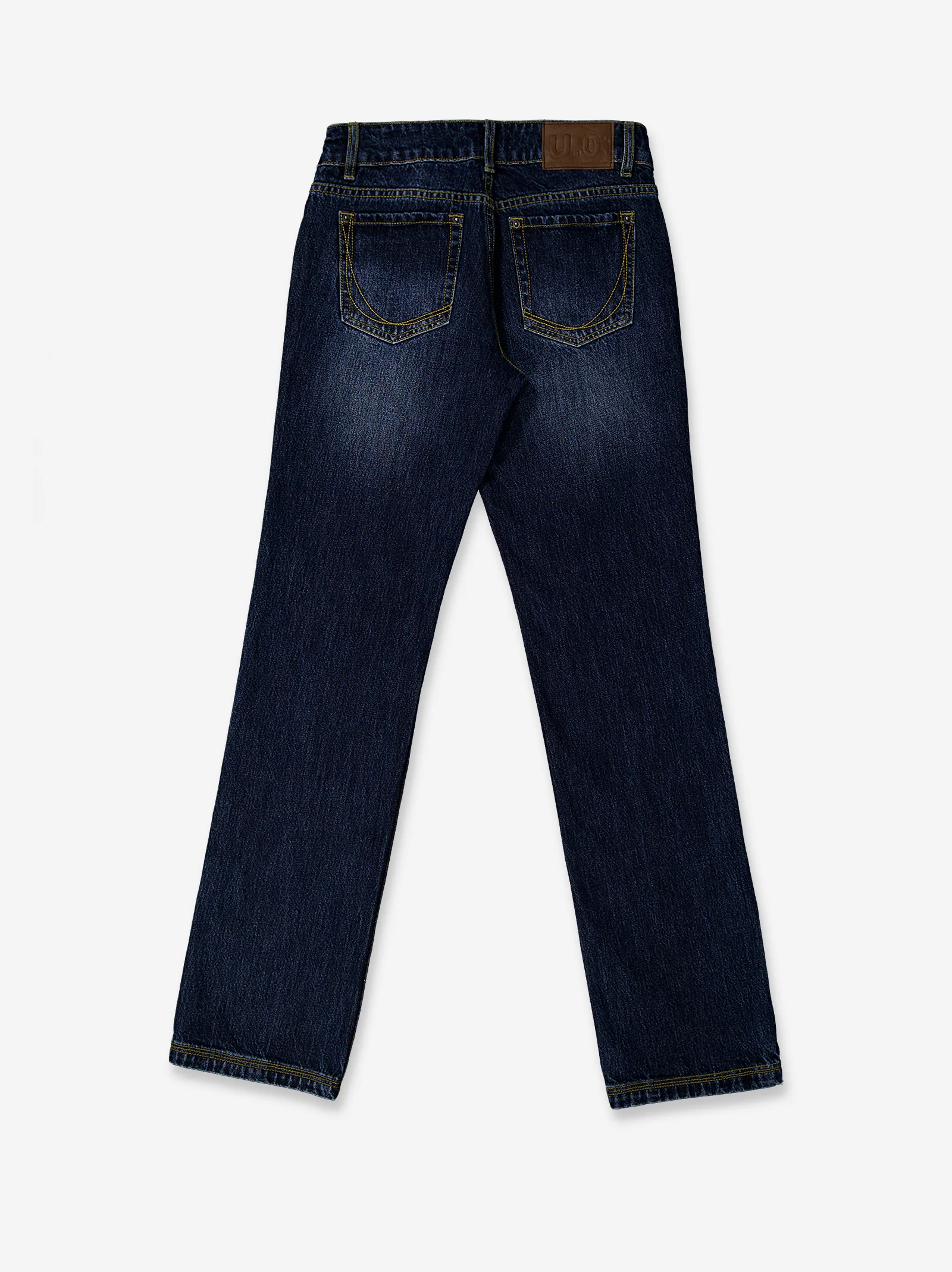Pantalón denim oscuro efecto lavado - Aya - Image 3