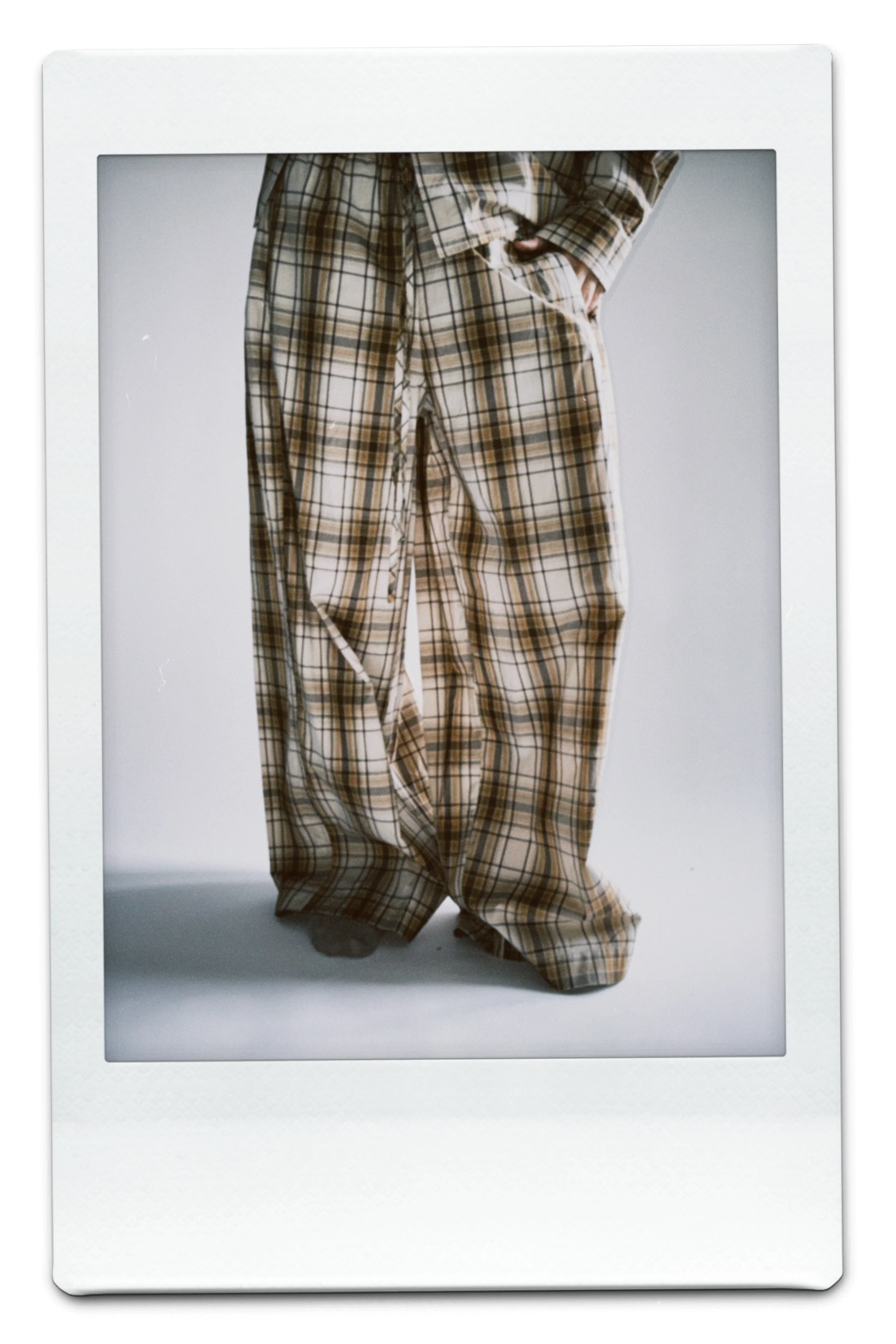Pantalón fluido tartán - Nami - Image 5
