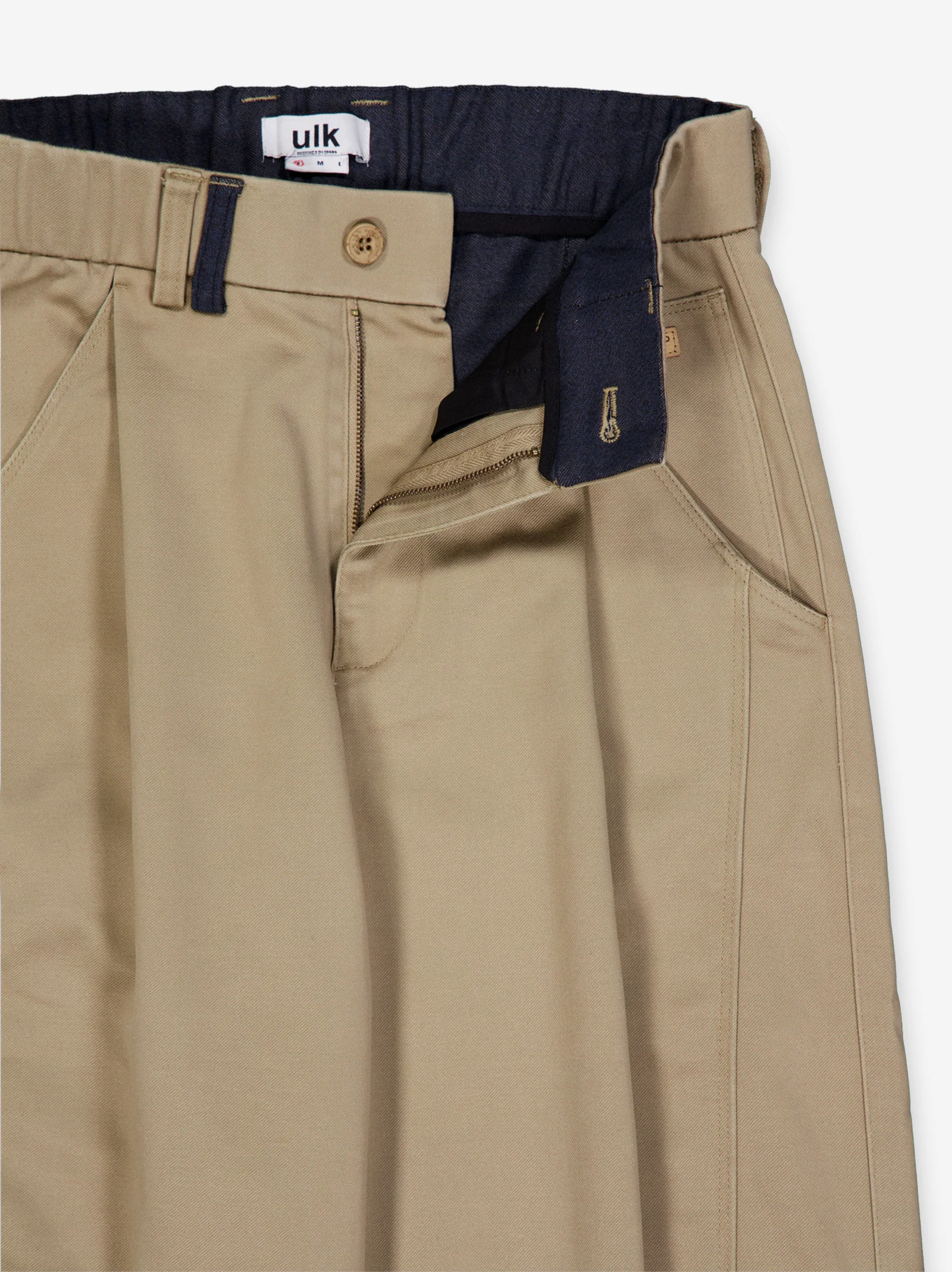 Pantalones relaxed fit con pinzas - Montreal - Image 2