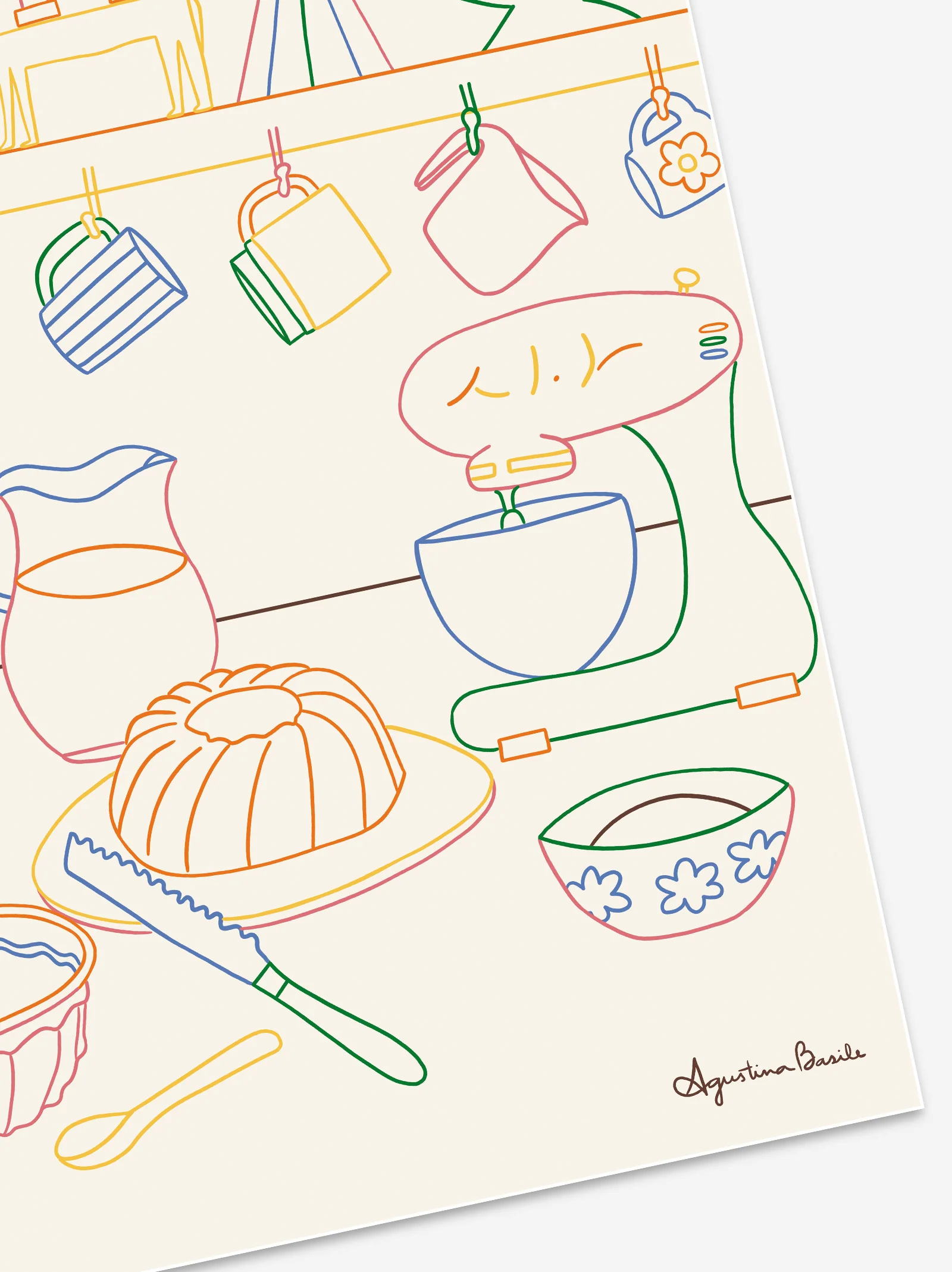 Póster Baking - Agustina Basile x ULK Workshop - Image 2