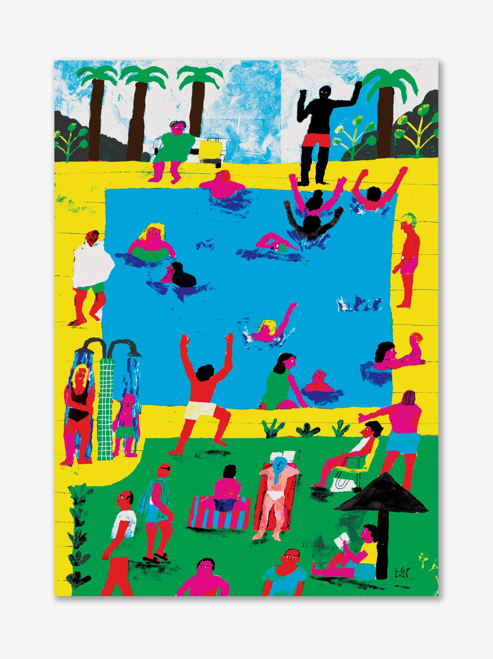 Póster Piscina - Luis Galbis x ULK Workshop - Image 2