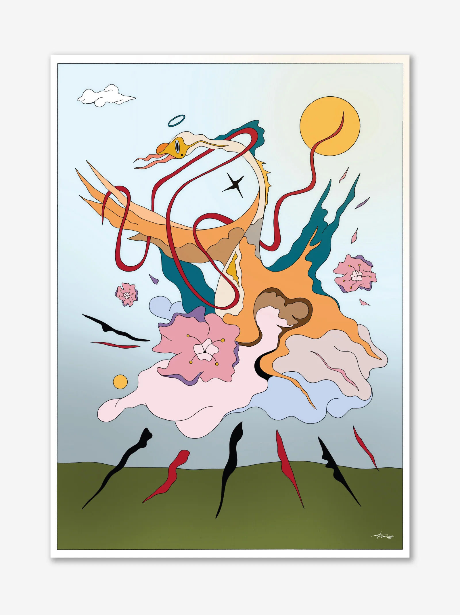Póster Saint Goose - Tormius x ULK Workshop
