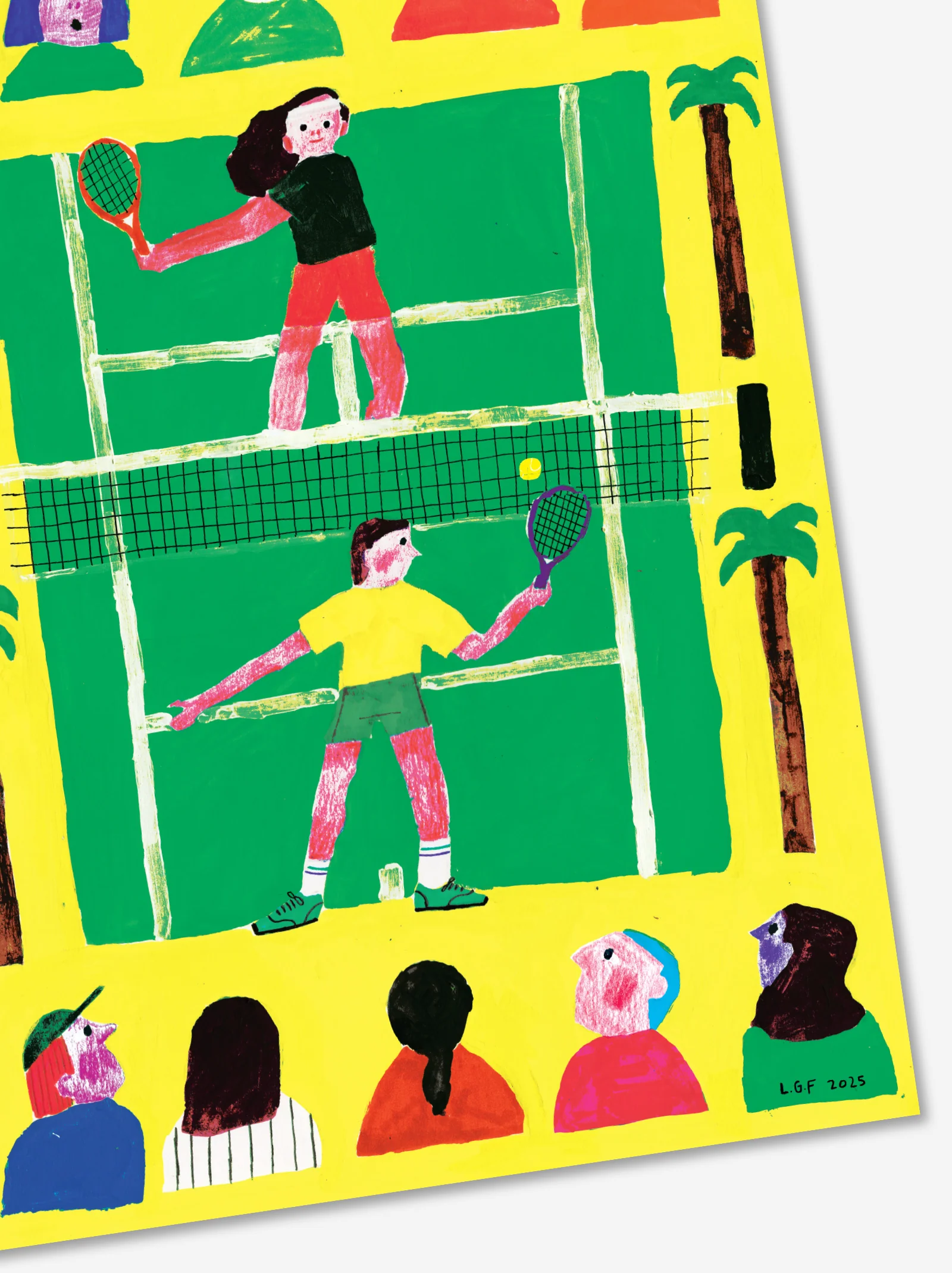 Póster Tenis - Luis Galbis x ULK Workshop - Image 2