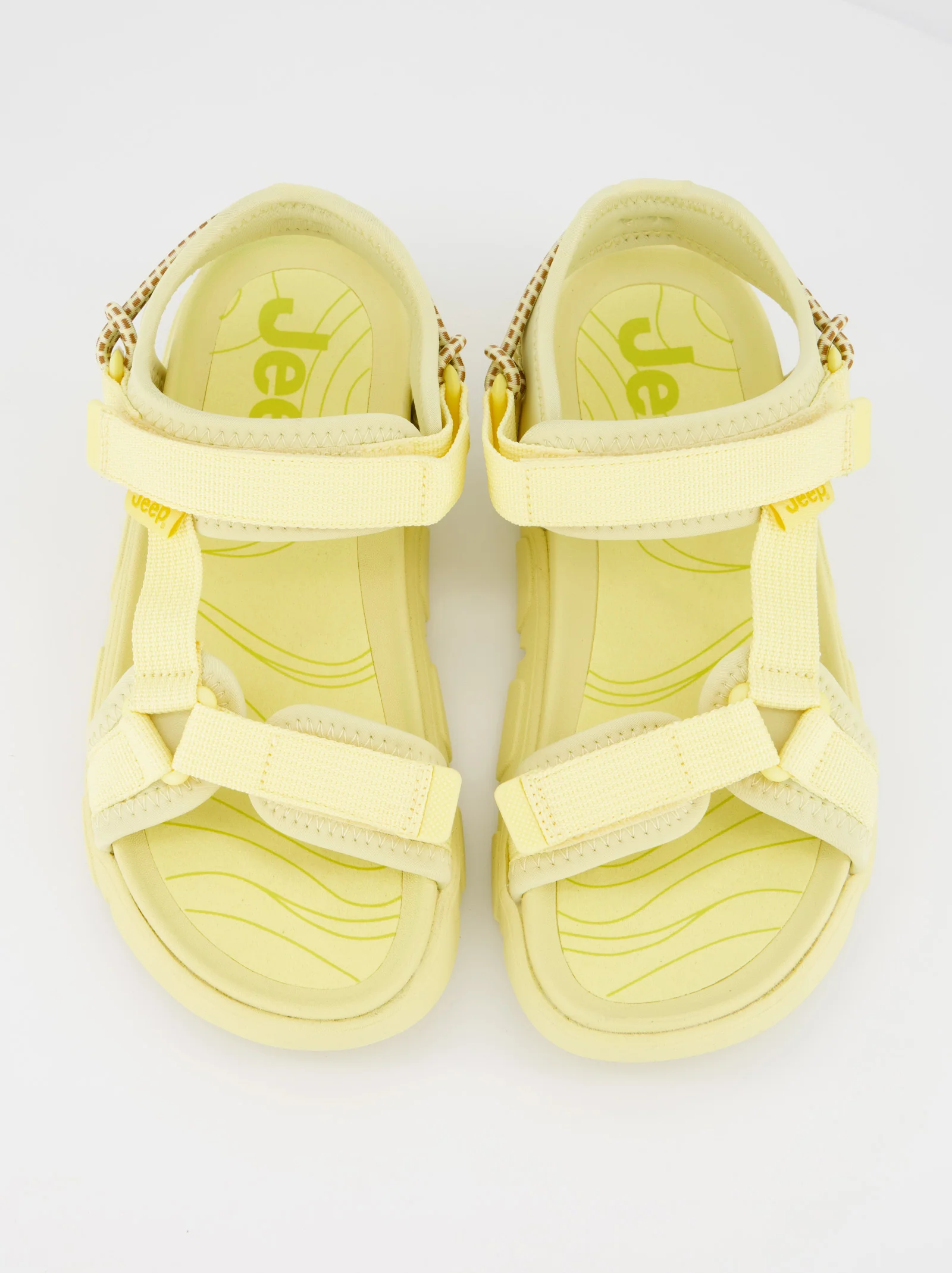 Sandalias sport de mujer amarillas Jeep - Image 2