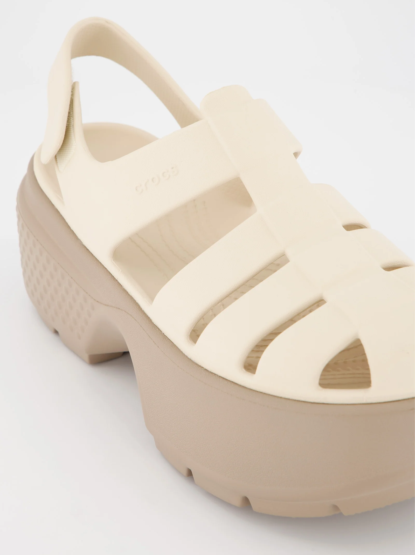 Sandalias cangrejeras de goma con plataforma Crocs - Image 4