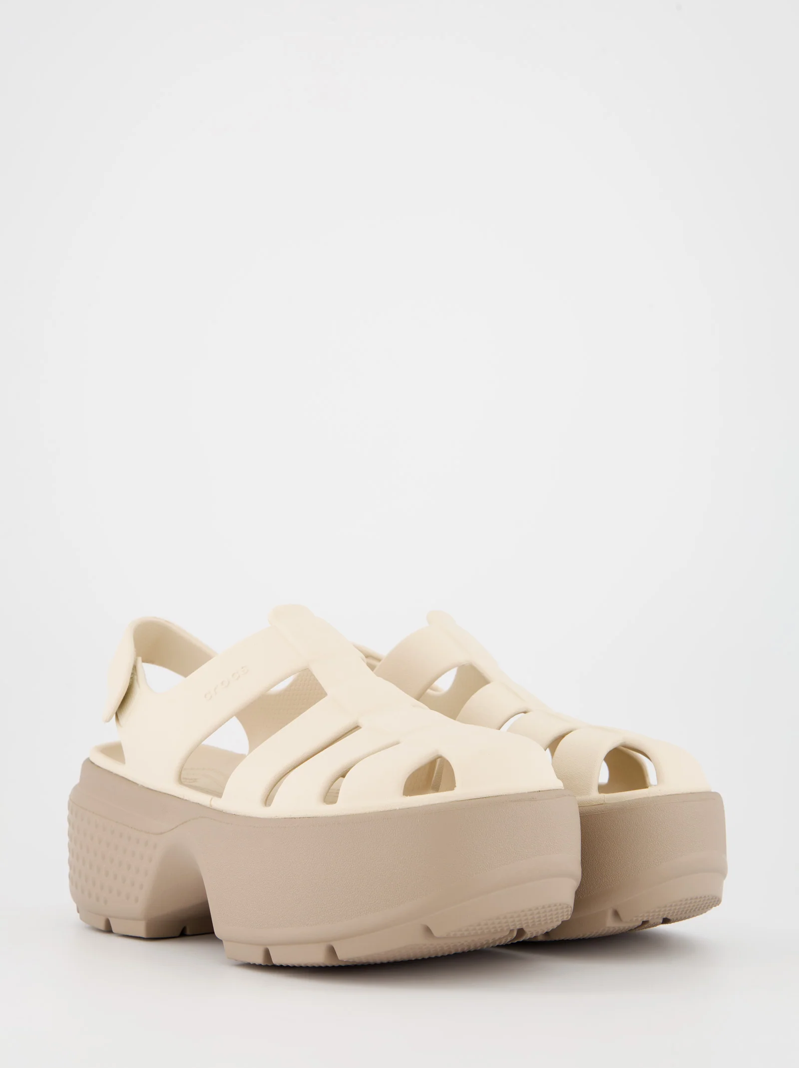 Sandalias cangrejeras de goma con plataforma Crocs - Image 5
