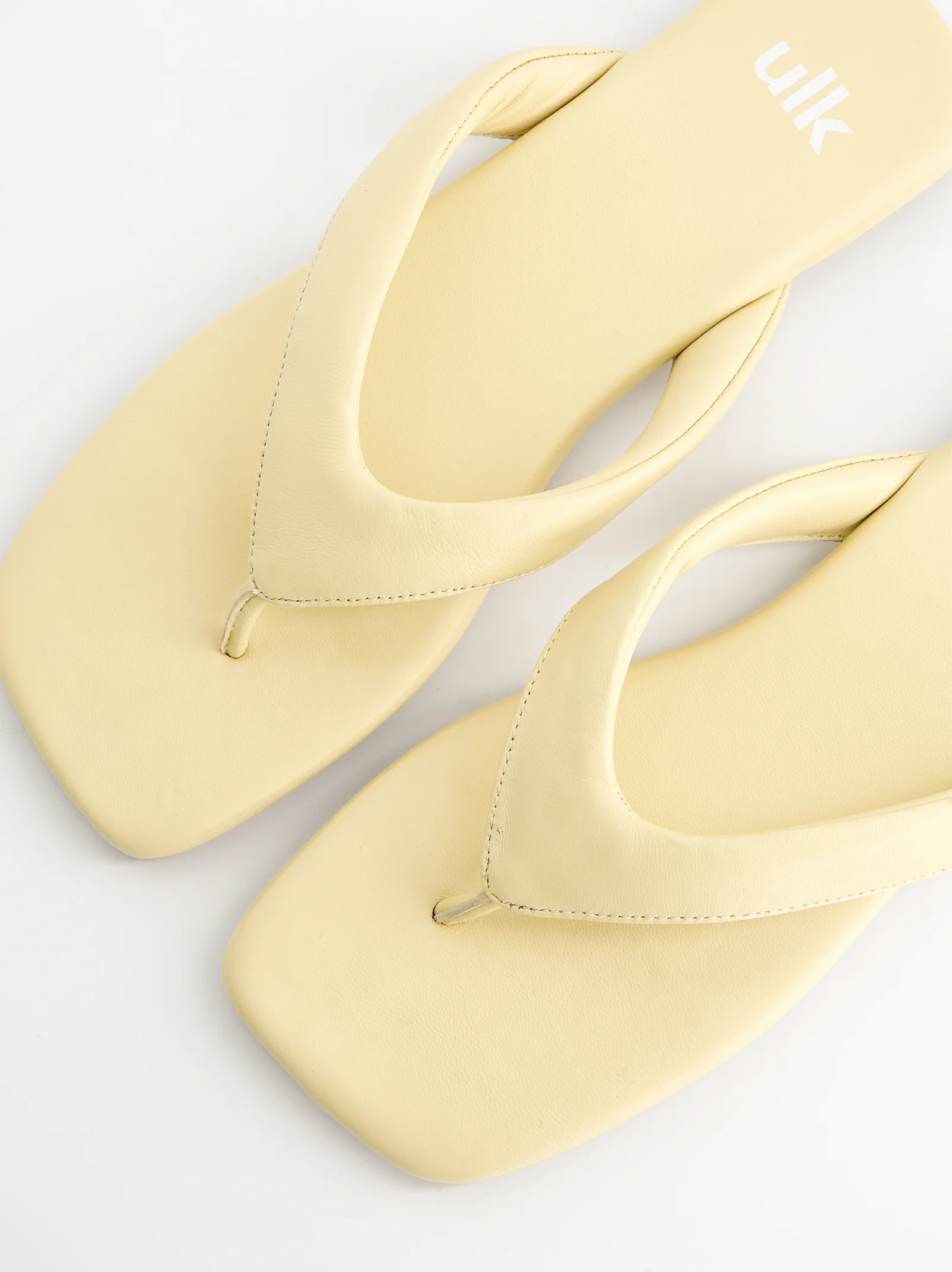 Sandalias cuadradas de dedo en piel - Zaya - Image 2
