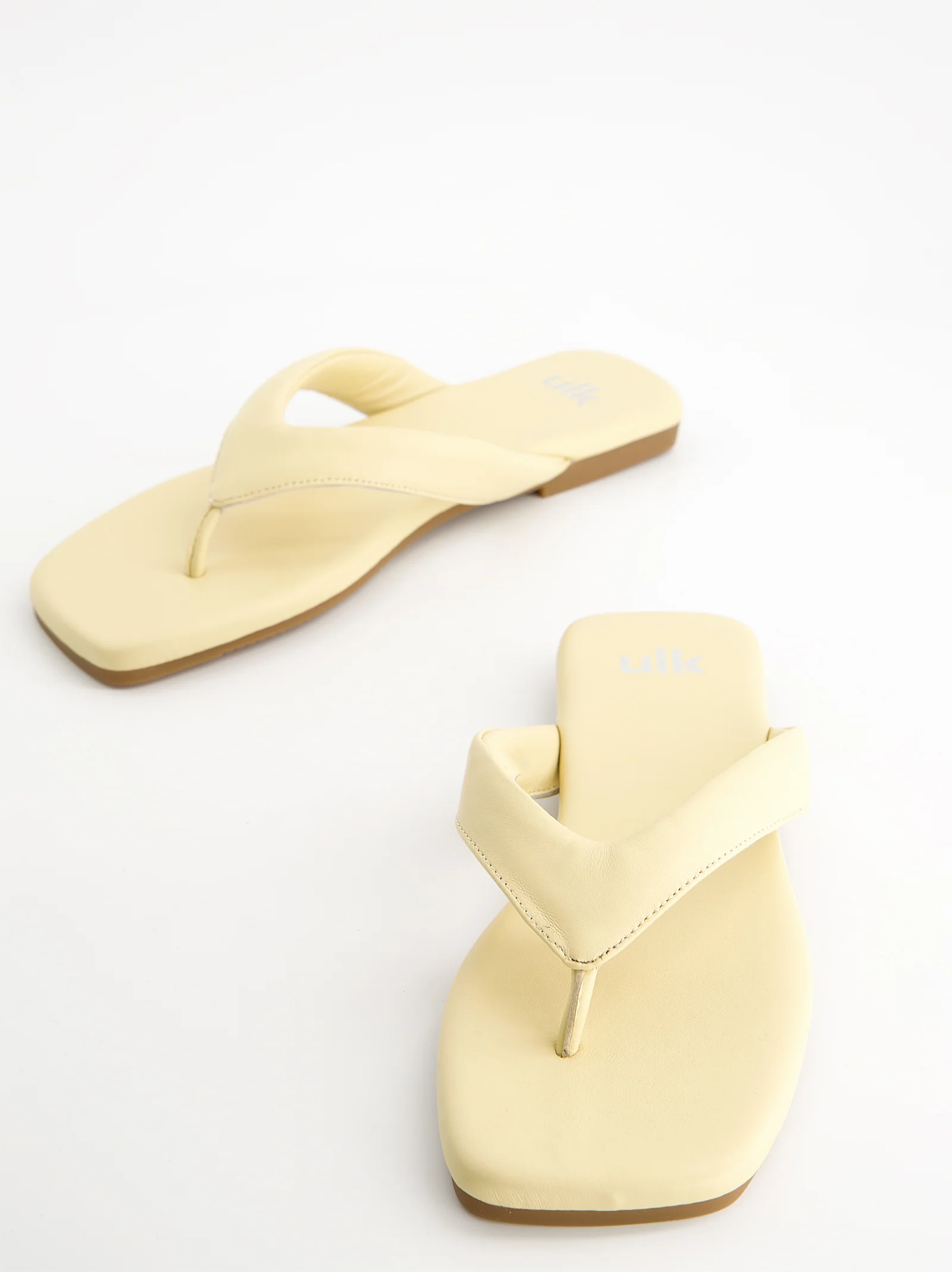 Sandalias cuadradas de dedo en piel - Zaya - Image 3