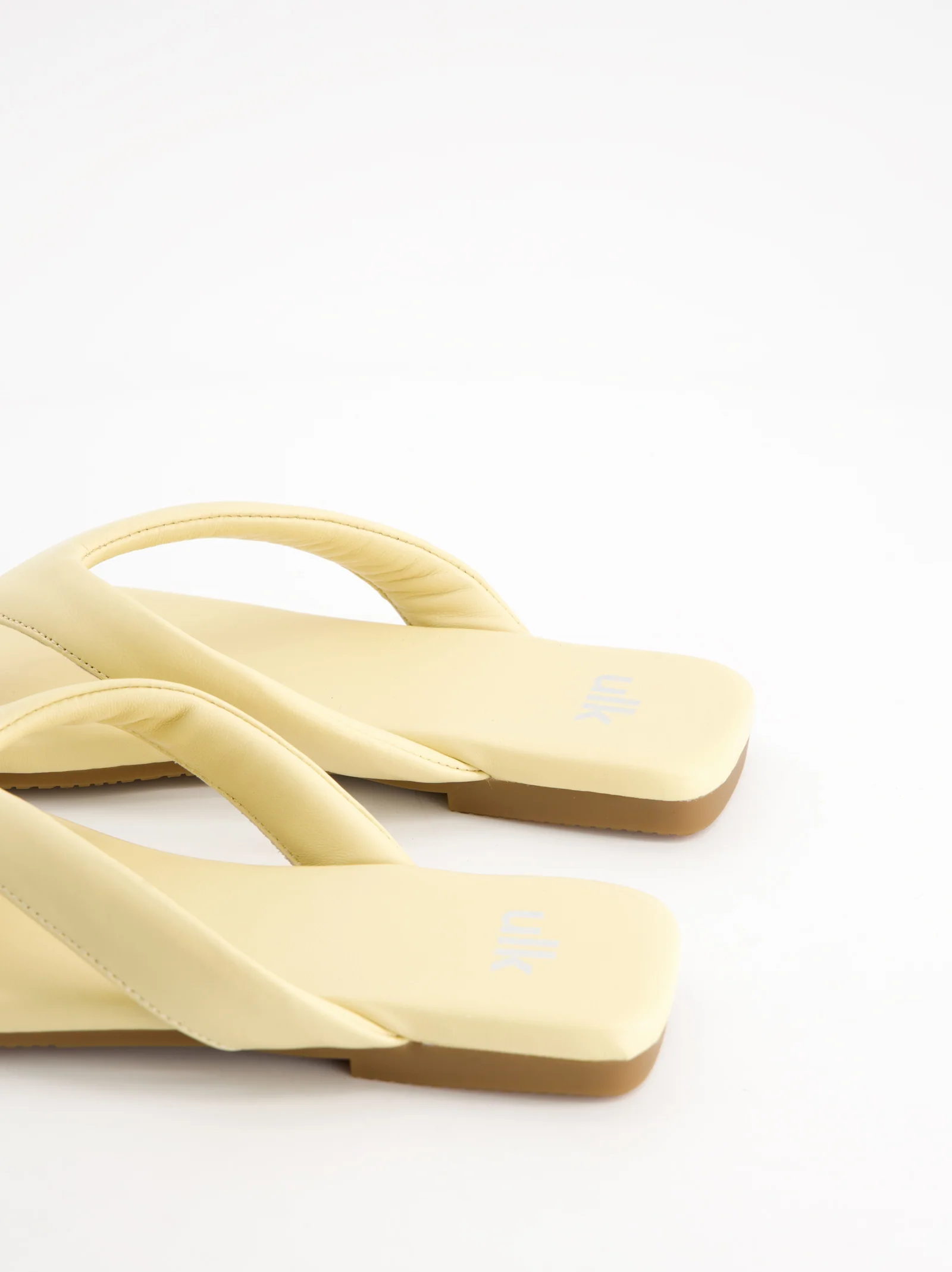 Sandalias cuadradas de dedo en piel - Zaya - Image 4