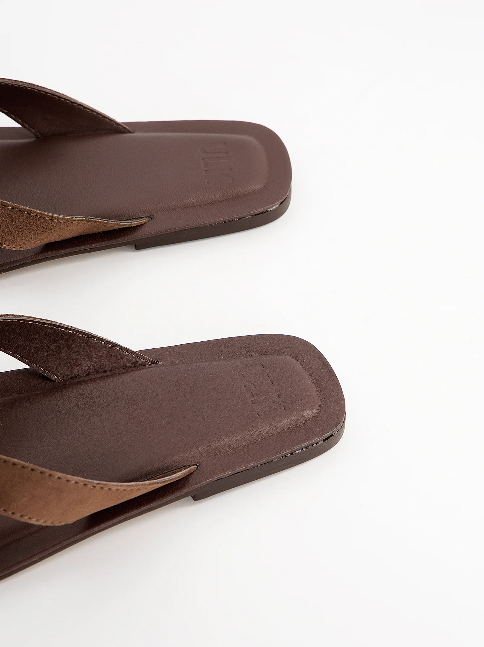 Sandalias de dedo en piel con detalle - Palm - Image 3