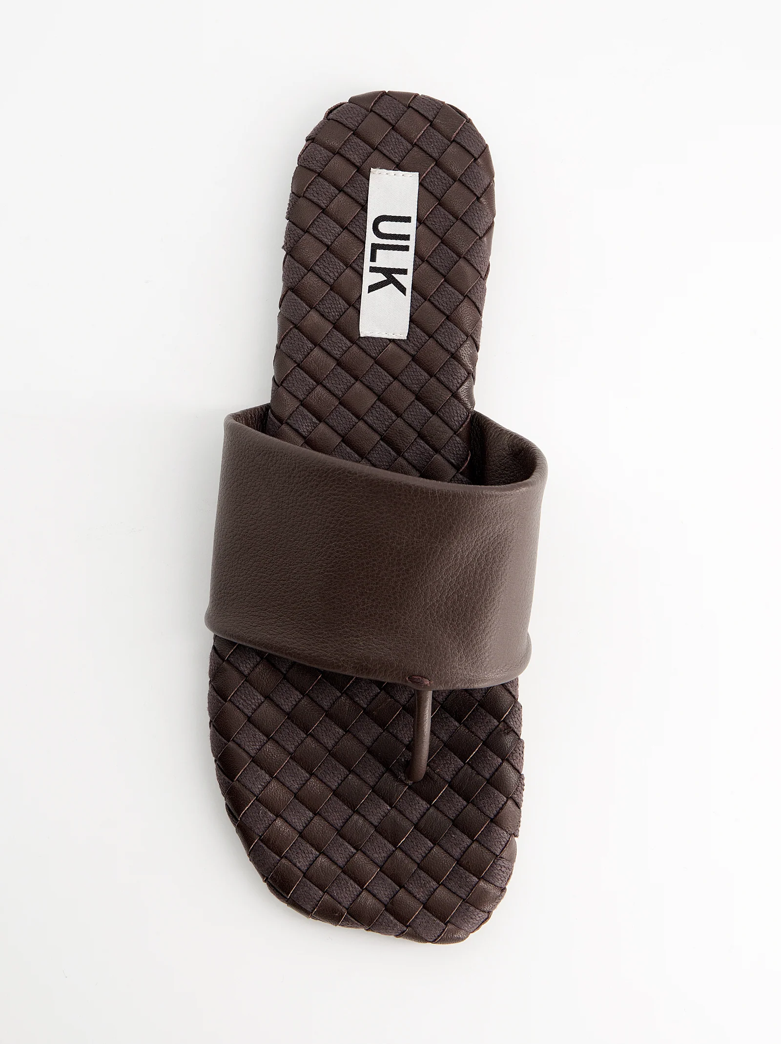 Sandalias de dedo y pala ancha en piel - Oasis - Image 2