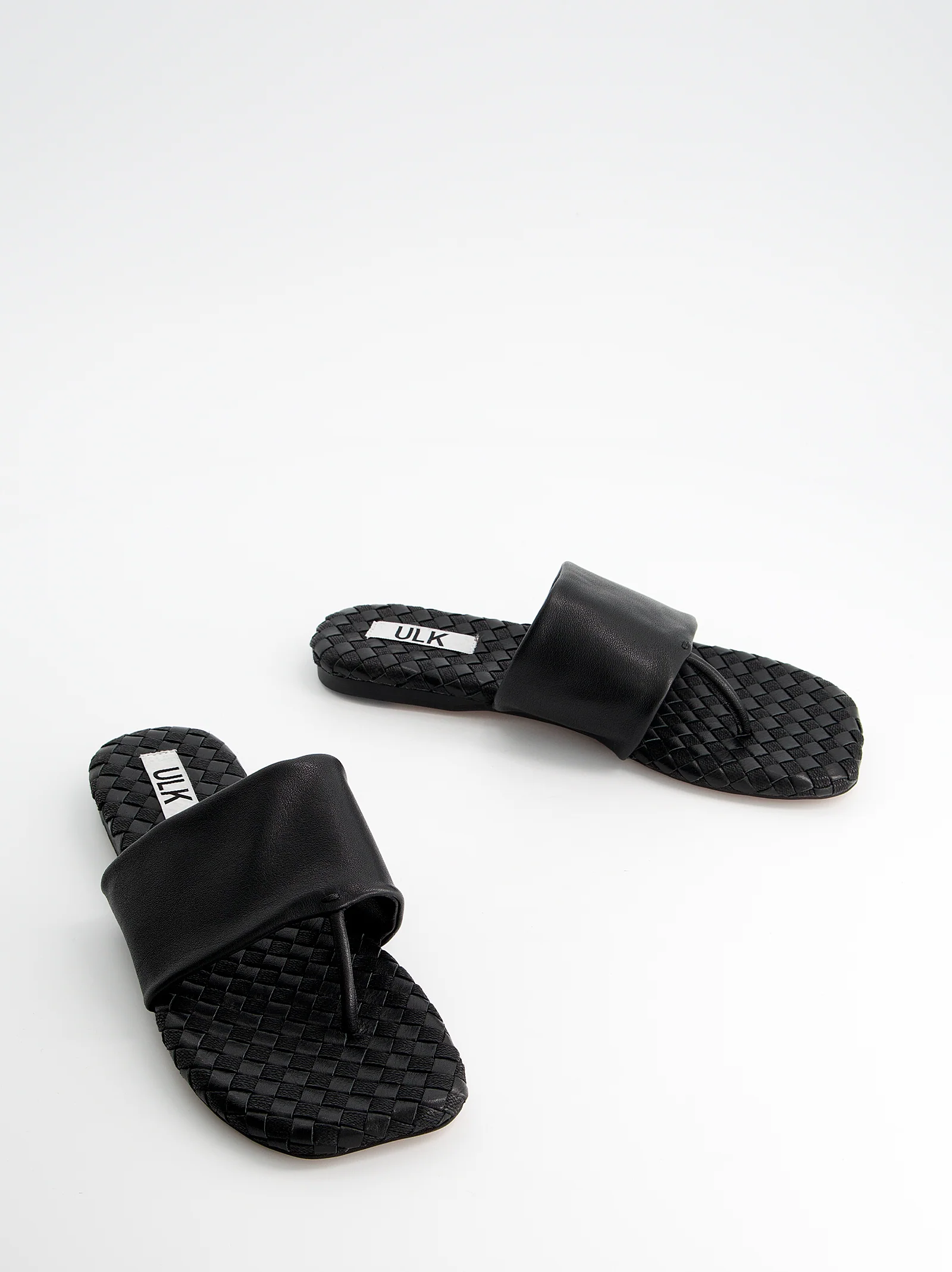 Sandalias de dedo y pala ancha en piel - Oasis - Image 5