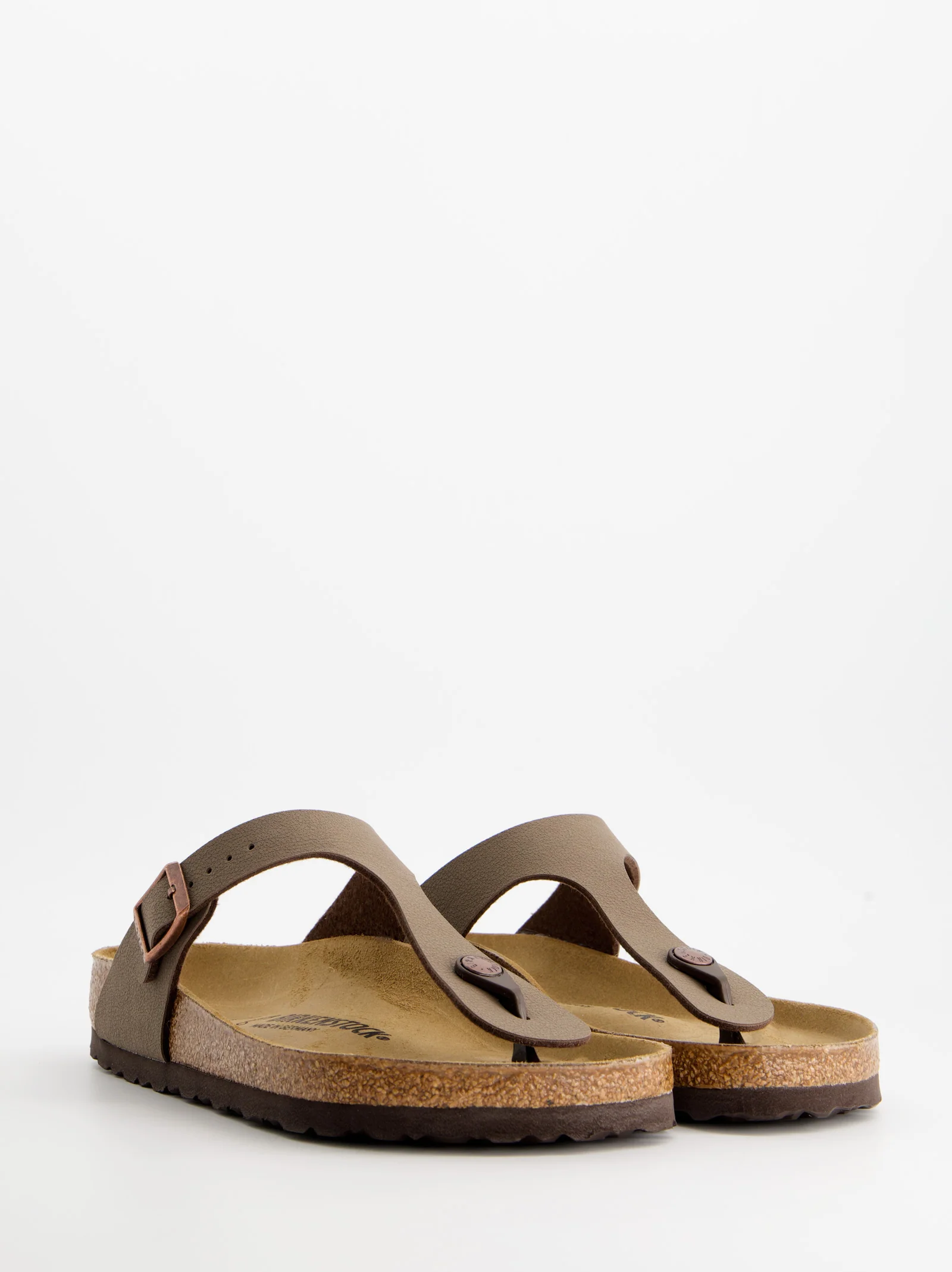 Sandalias de puente en piel sintética - Birkenstock Gizeh - Image 4