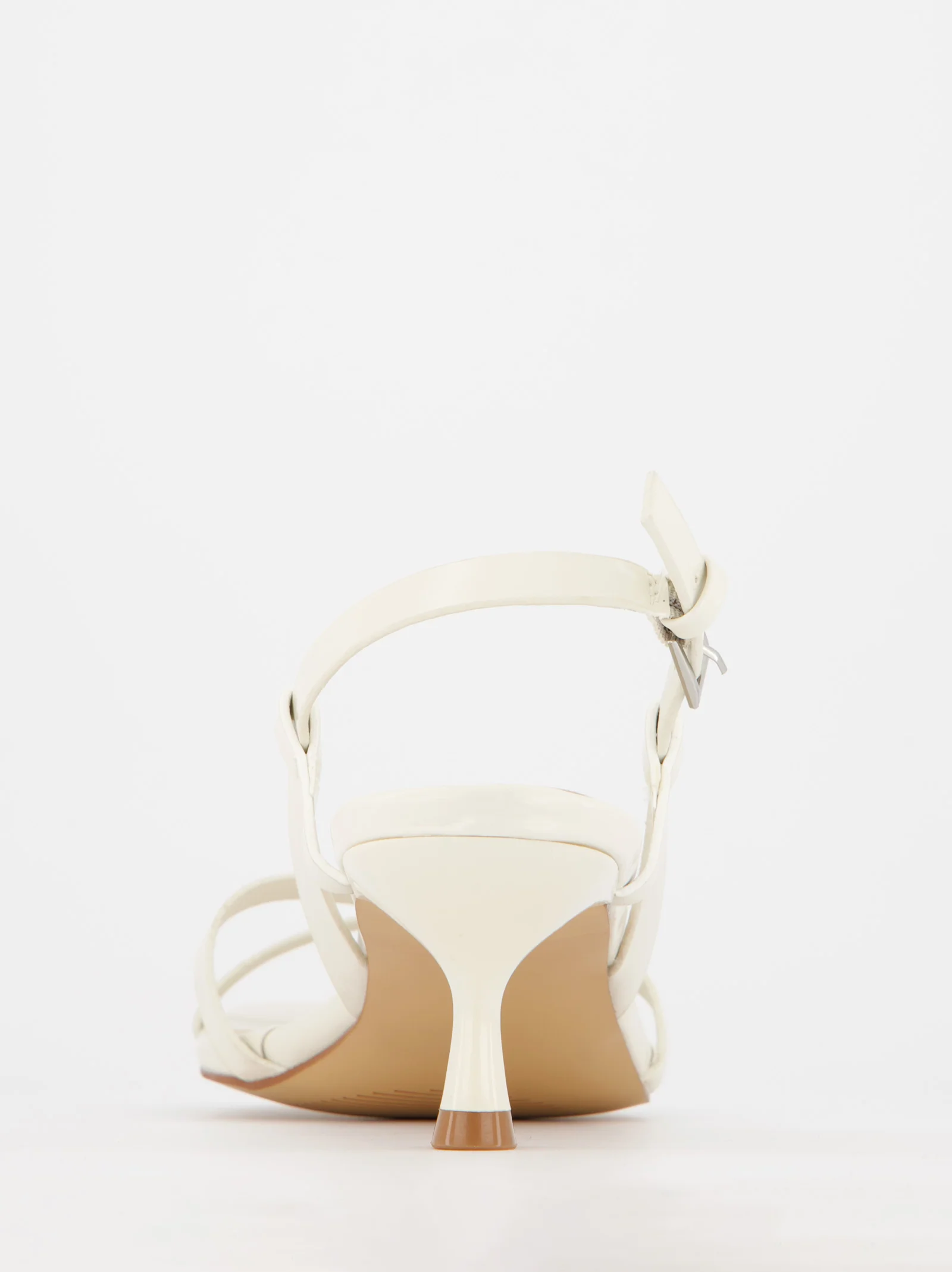 Sandalias de tias con tacón bajo - Cream - Image 5