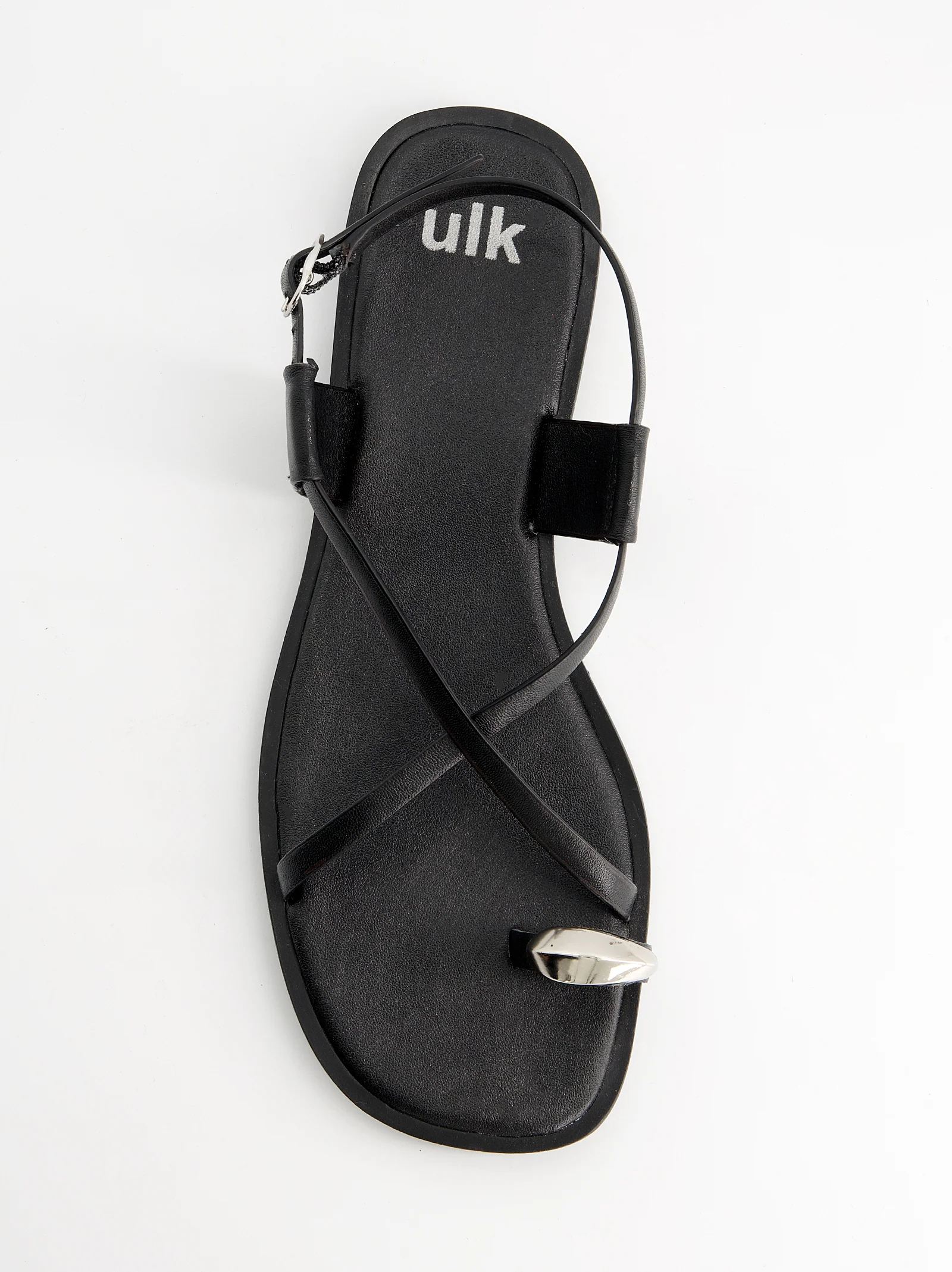 Sandalias de tiras en piel - Ossy