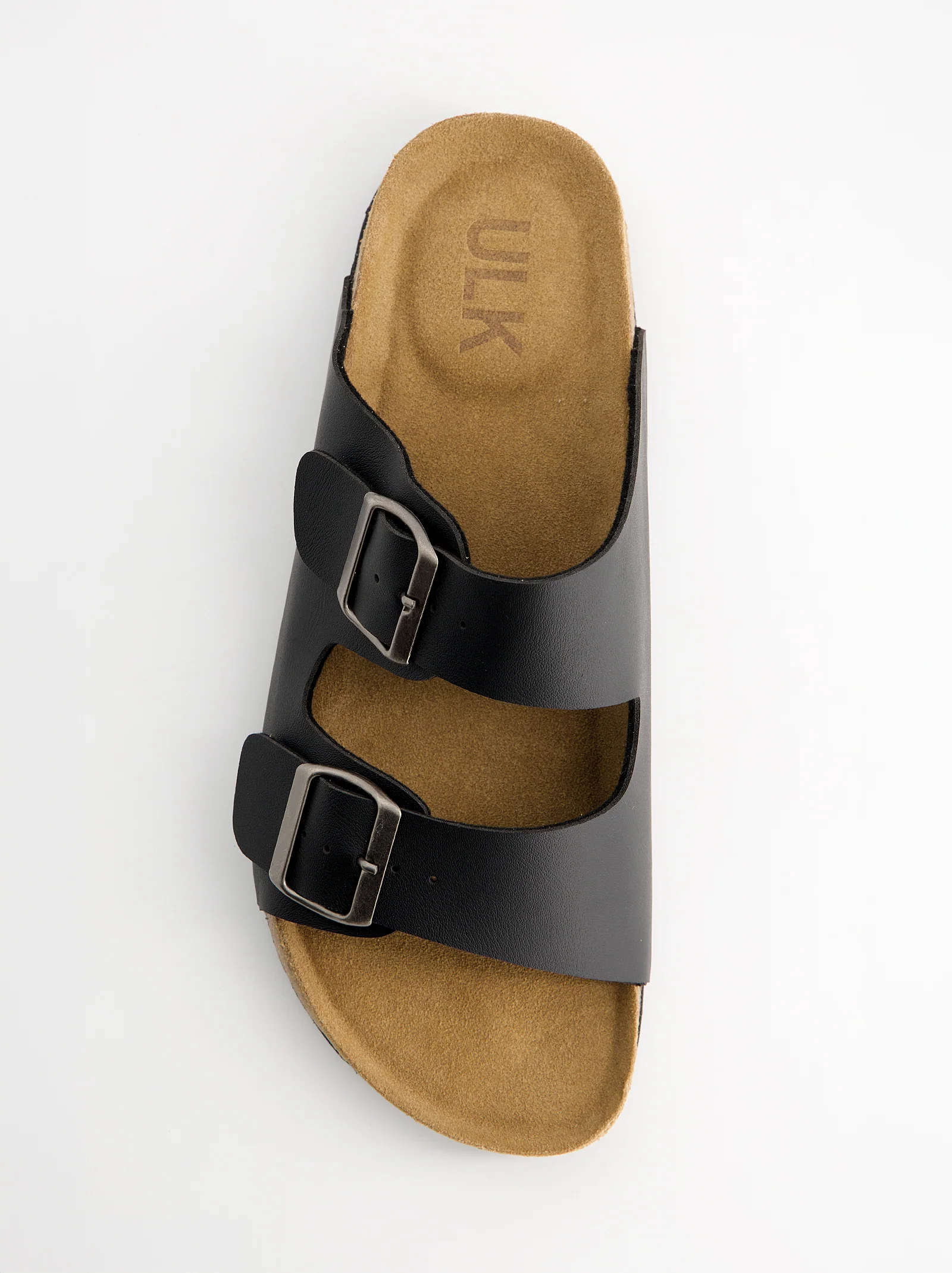 Sandalias negras de piel con hebillas - Missouri - Image 4