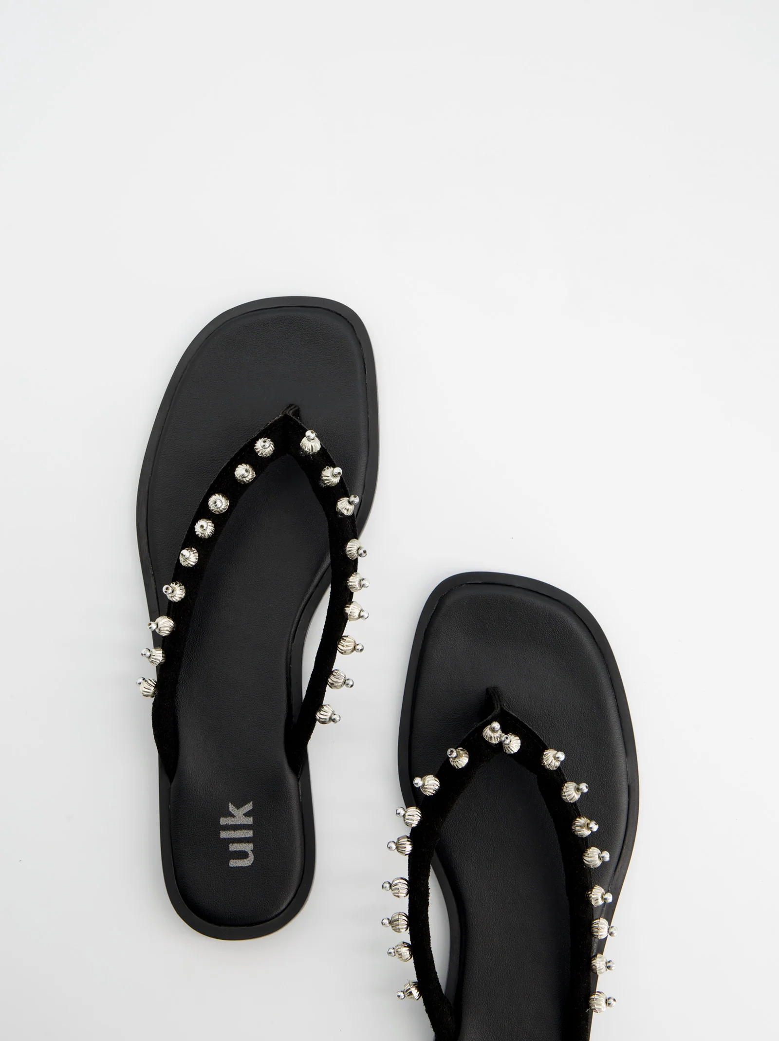 Sandalias negras de piel - Orilla - Image 3
