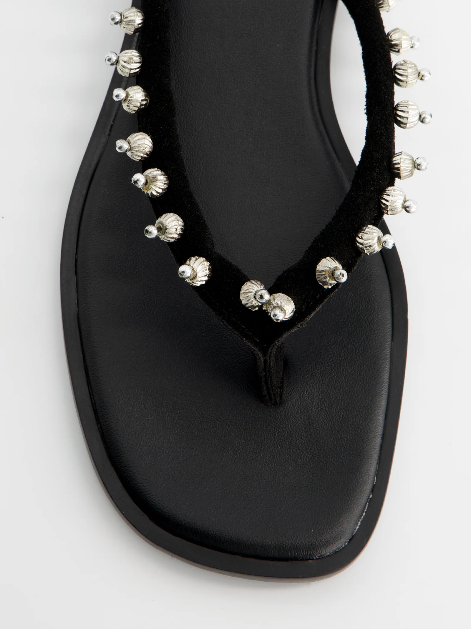Sandalias negras de piel - Orilla - Image 4