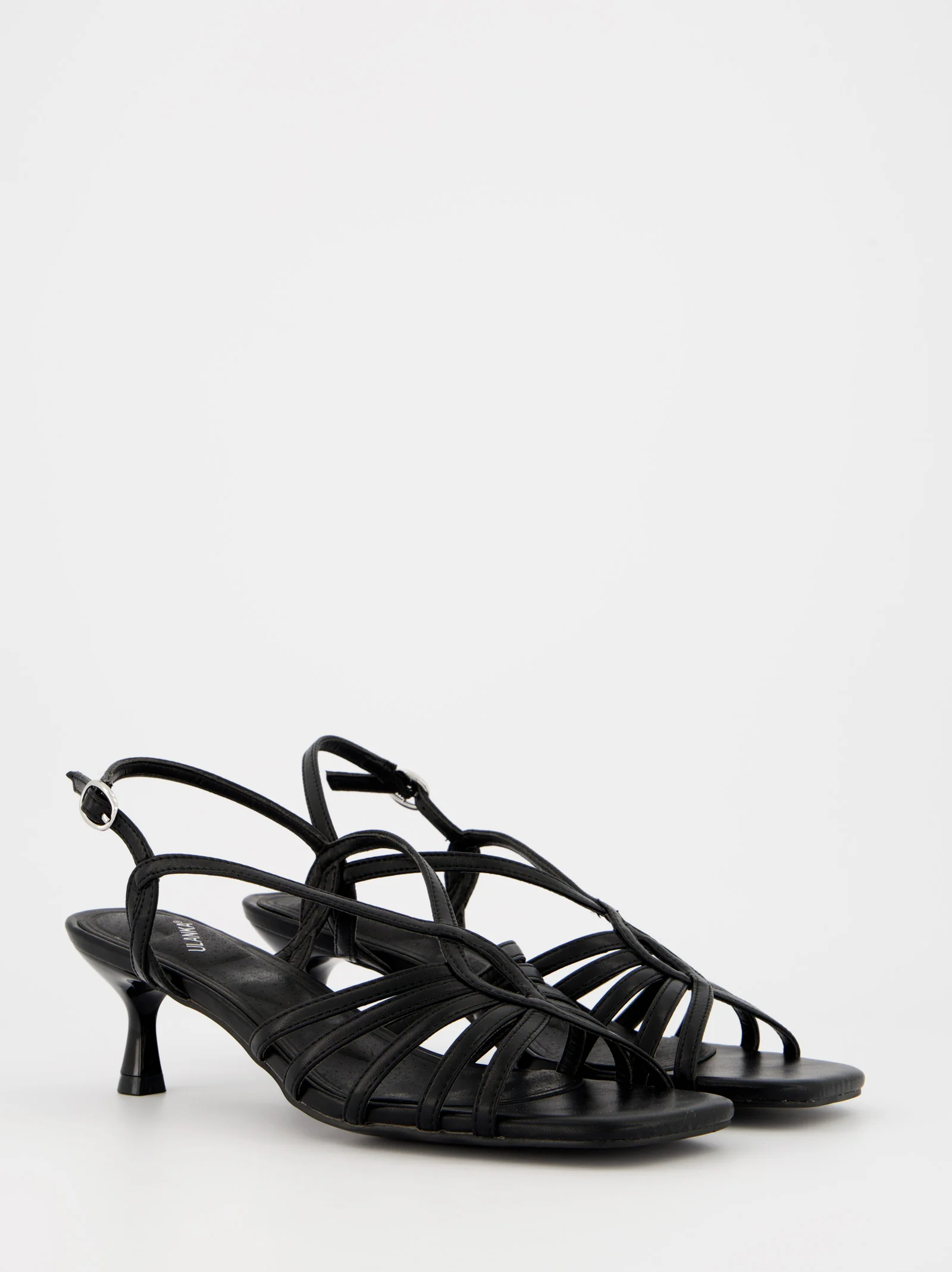 Sandalias negras de tacón - Bhoon - Image 2