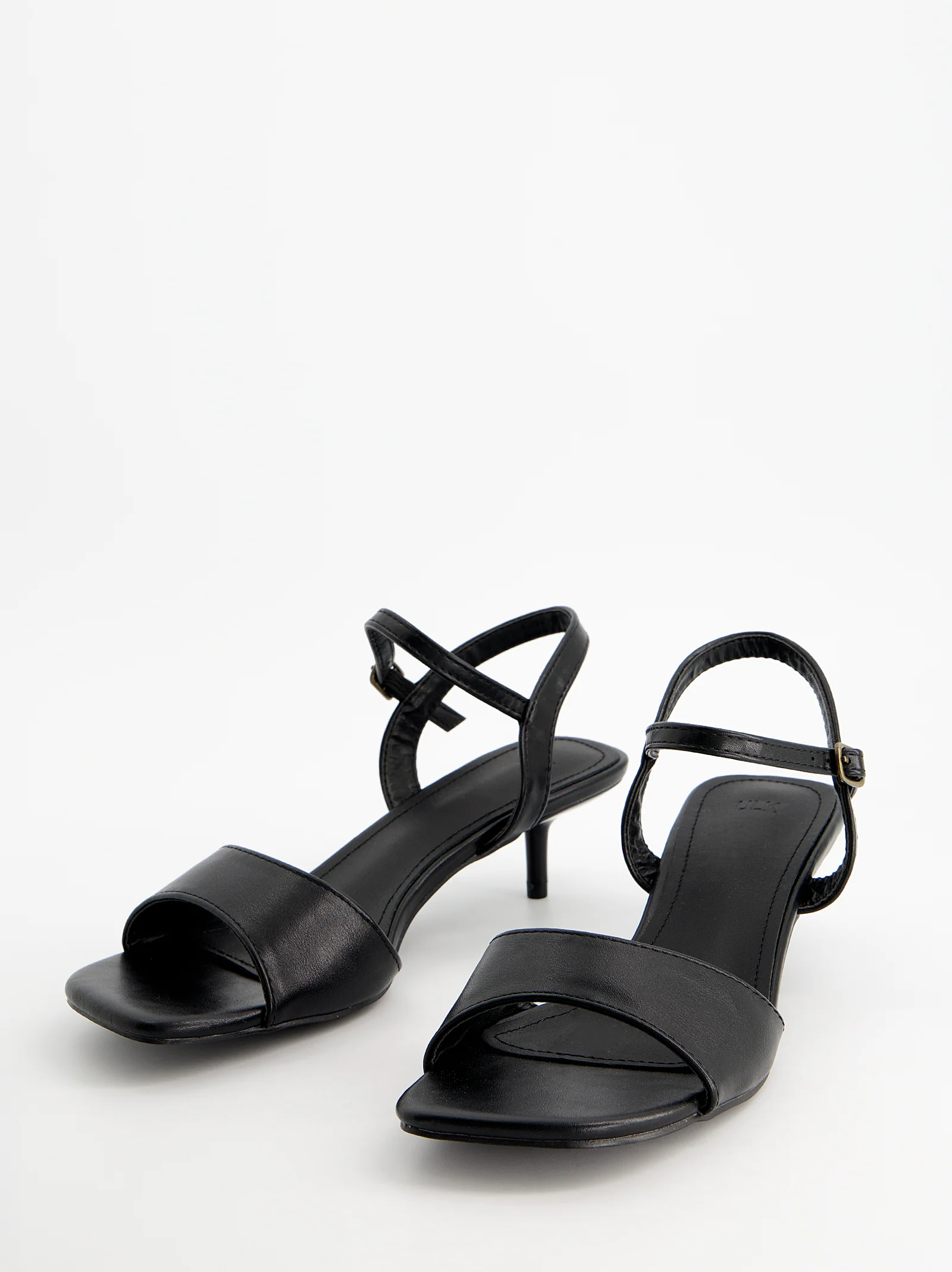 Sandalias negras tacón bajo - Partty - Image 2