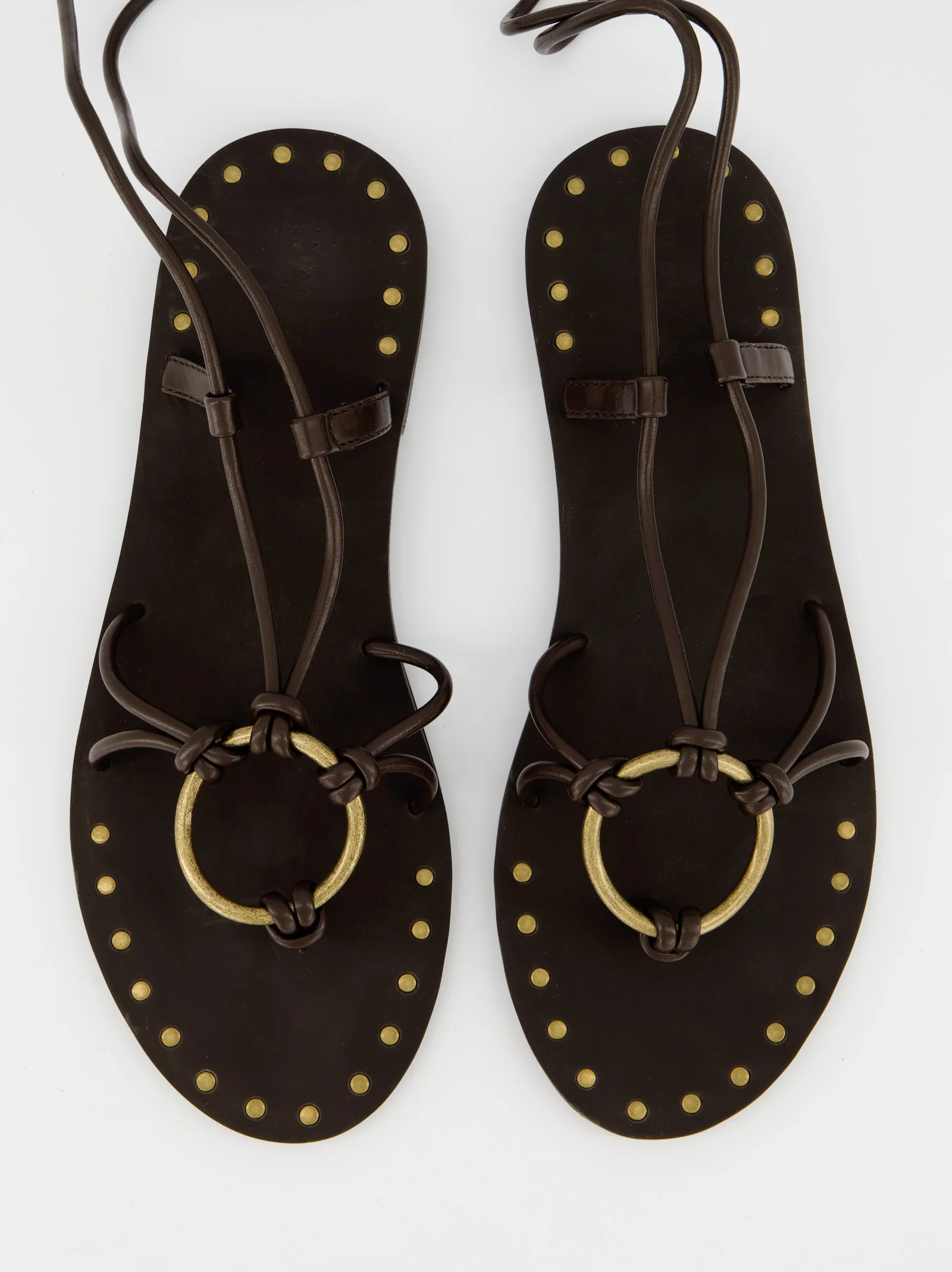 Sandalias planas de piel con tiras - Lily - Image 4
