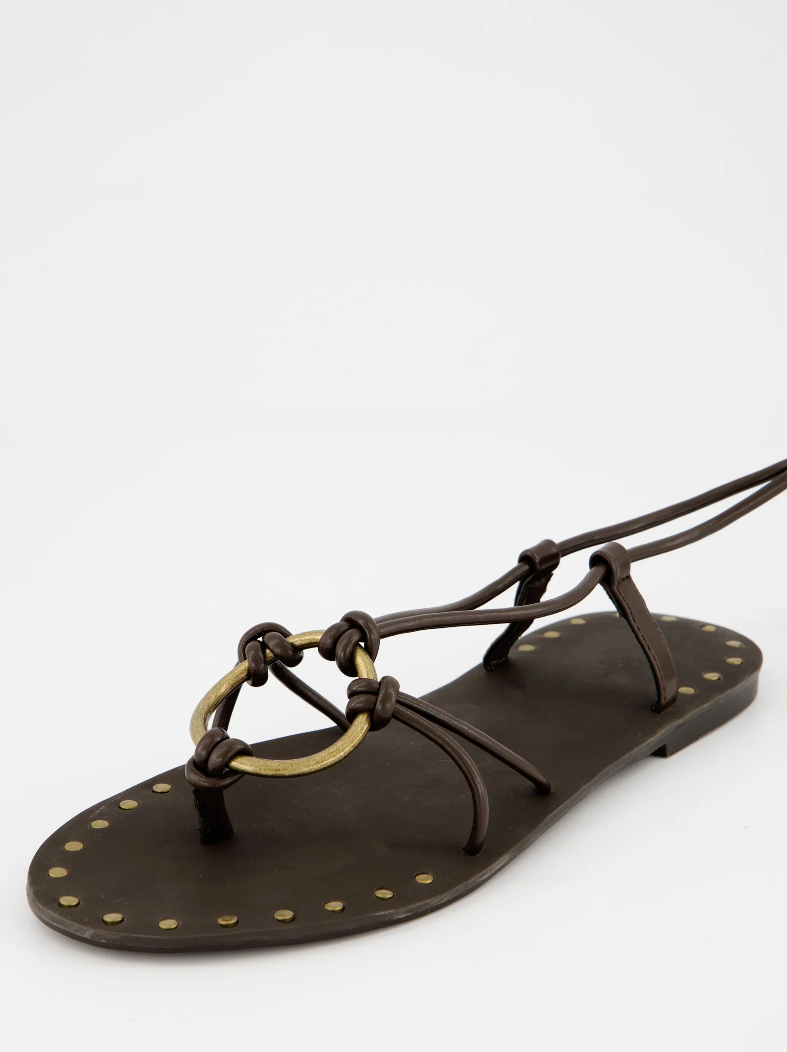 Sandalias planas de piel con tiras - Lily - Image 5