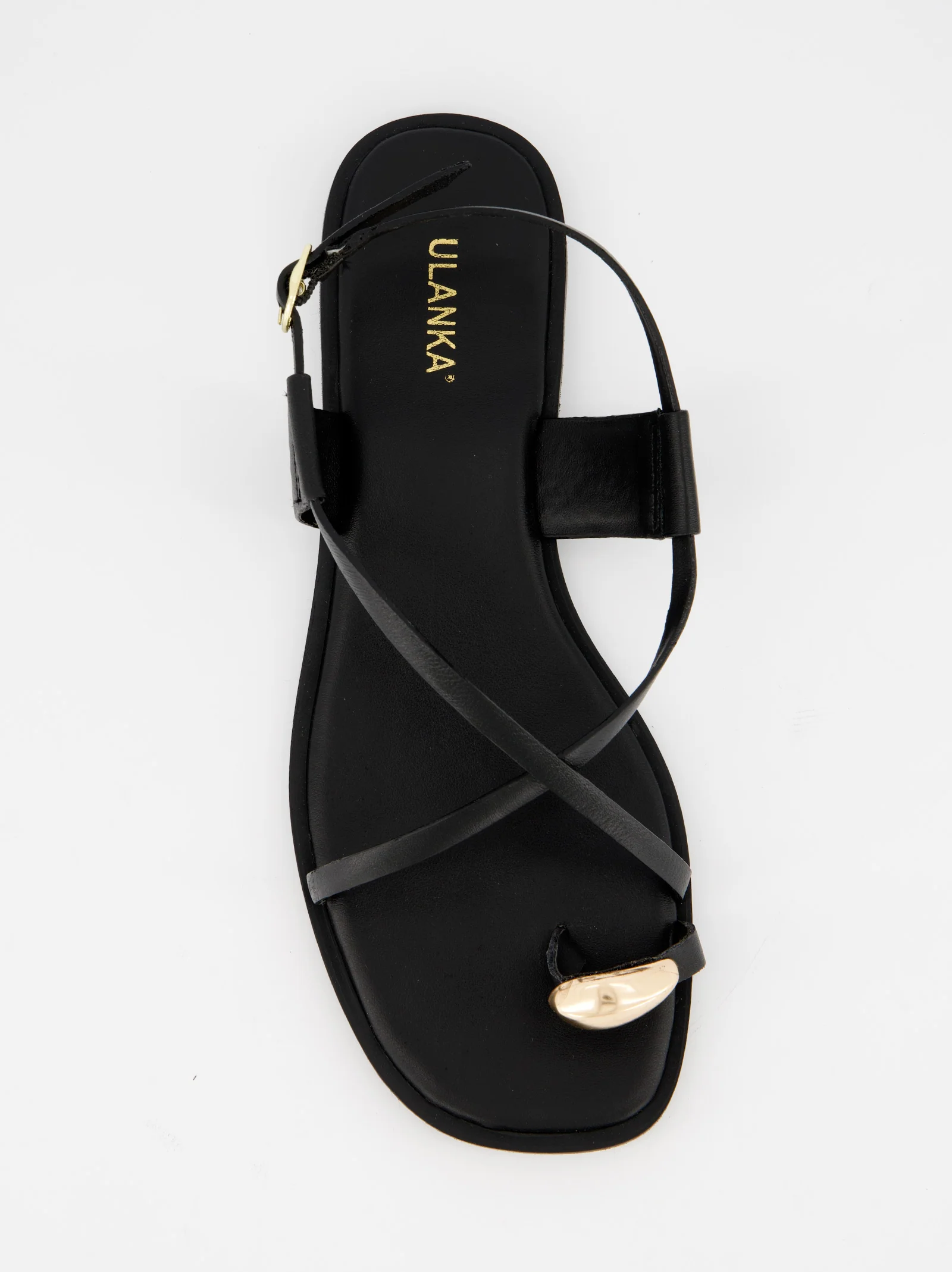Sandalias planas de piel - Ossy