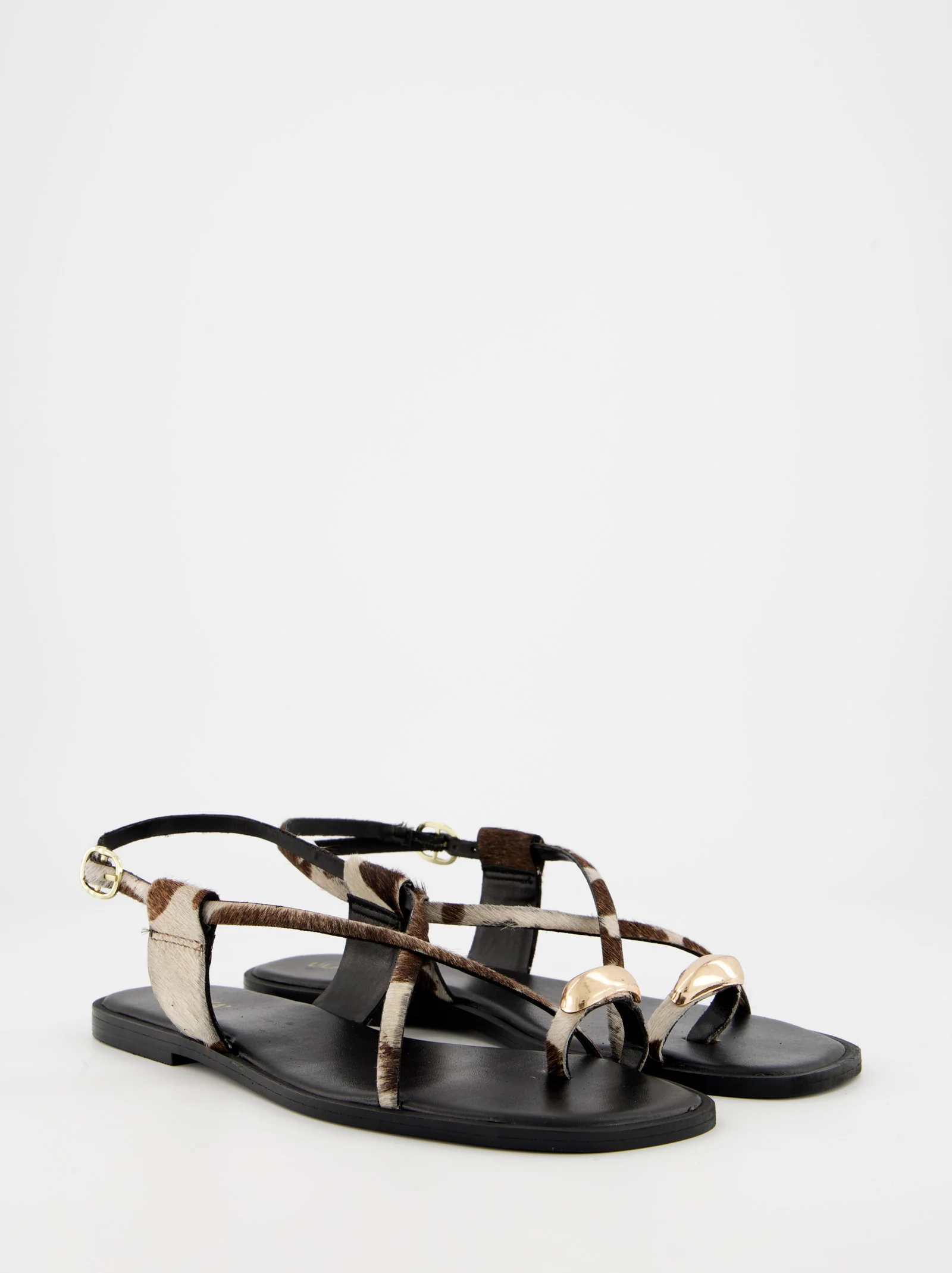 Sandalias planas de piel - Ossy - Image 3