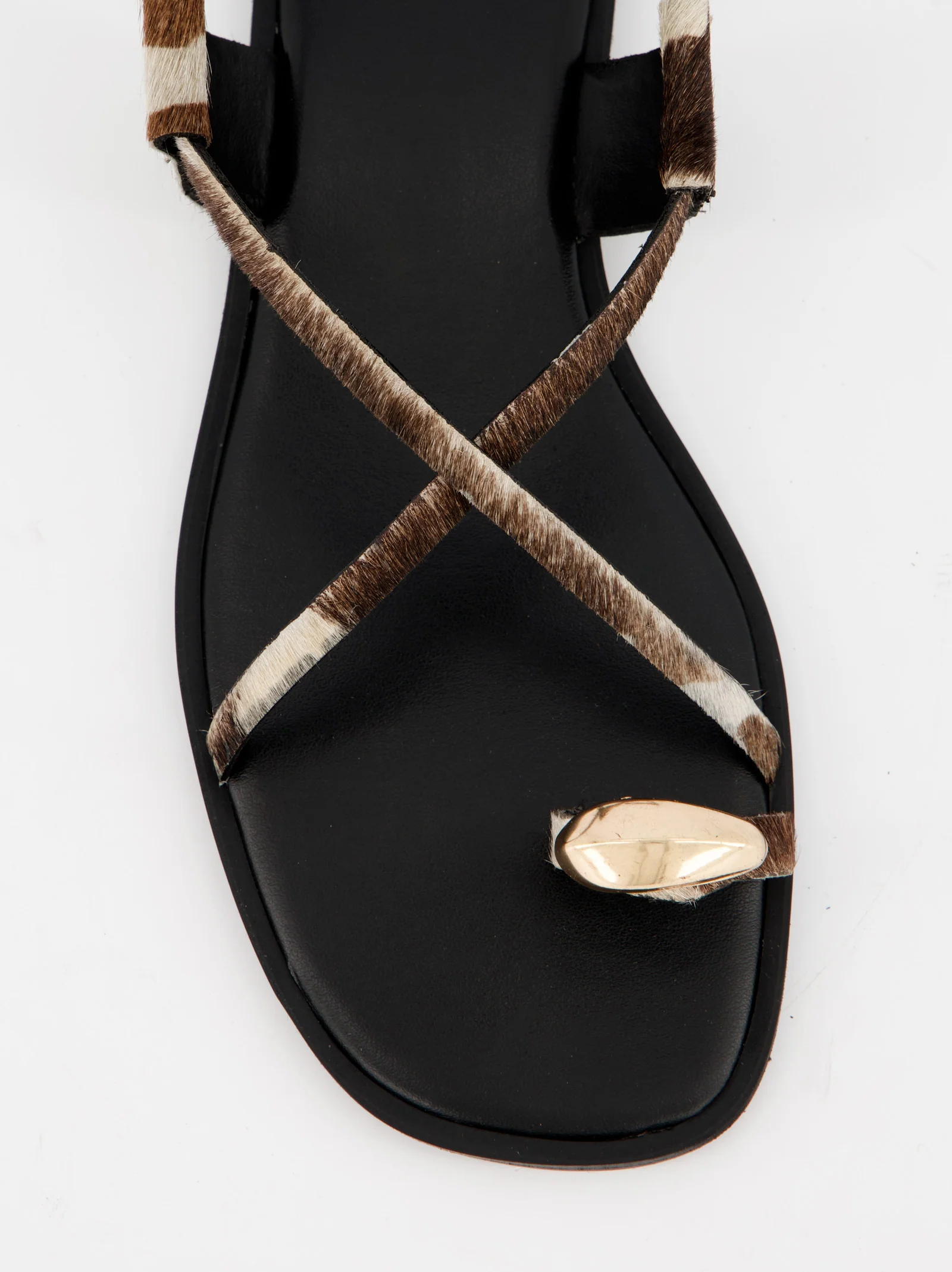 Sandalias planas de piel - Ossy - Image 4